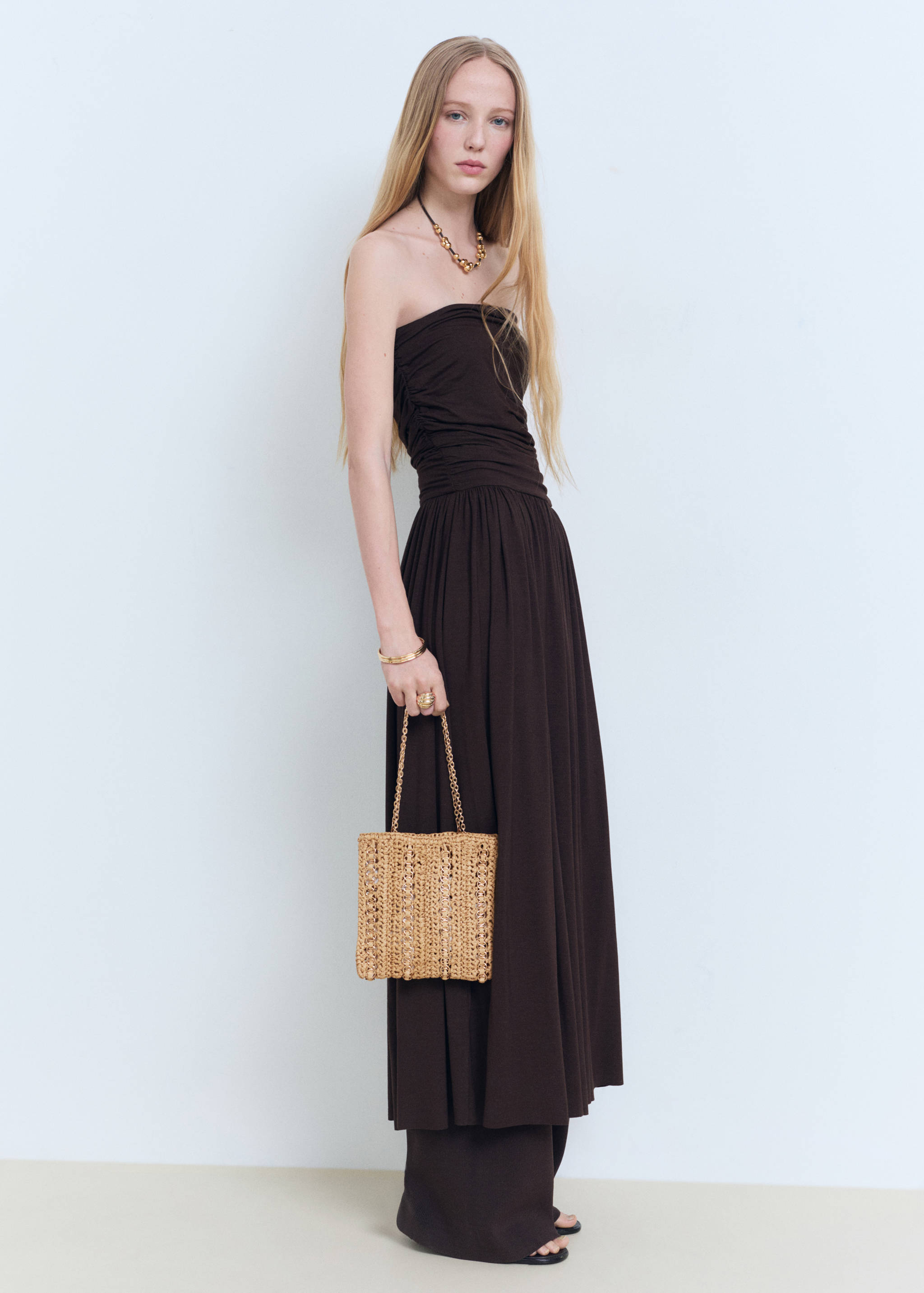 Natural fibre bag with metal rings - Details of the article 9