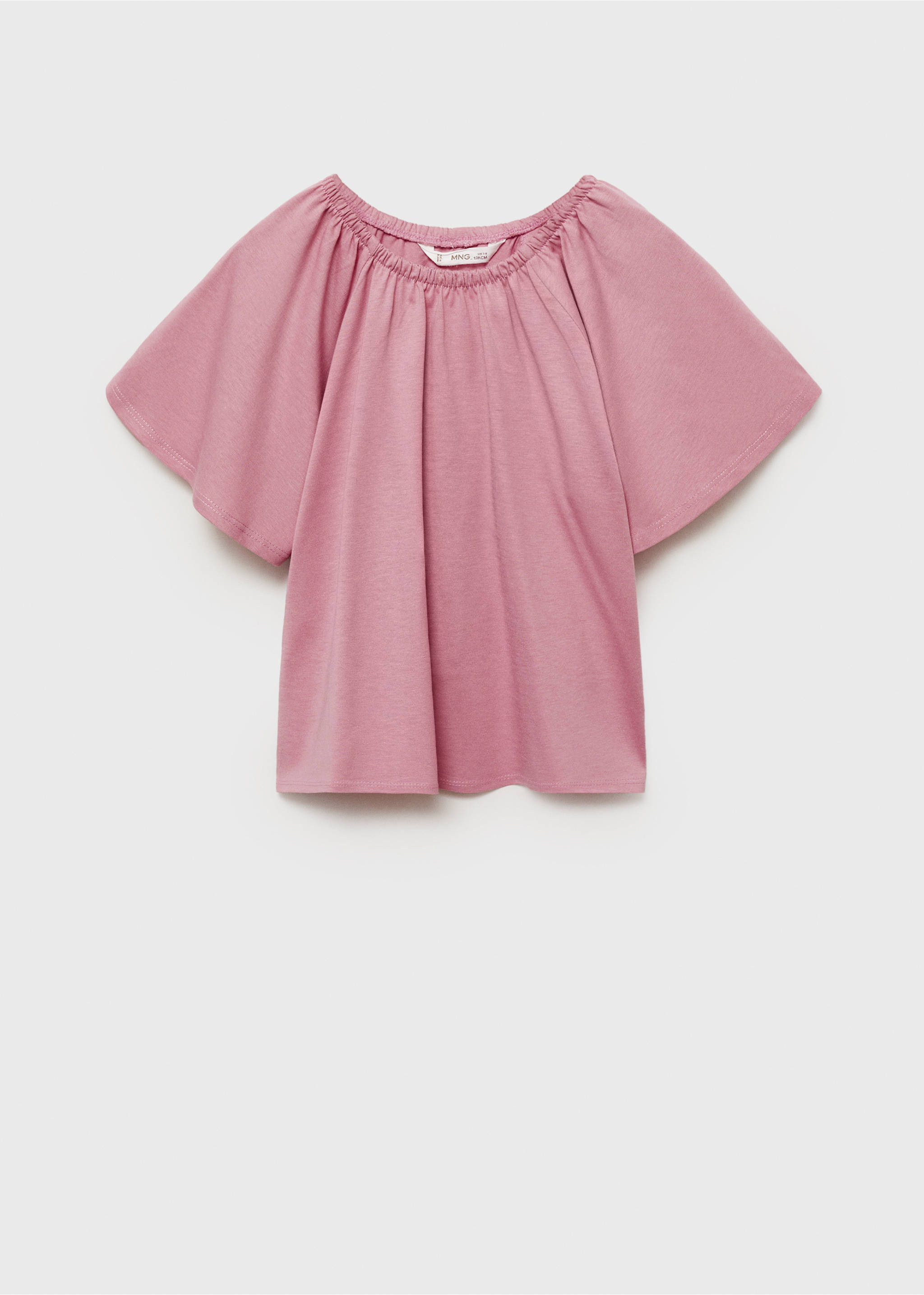 Crossover back T-shirt - Article without model, Strawberry. Ref: 87047690-00.