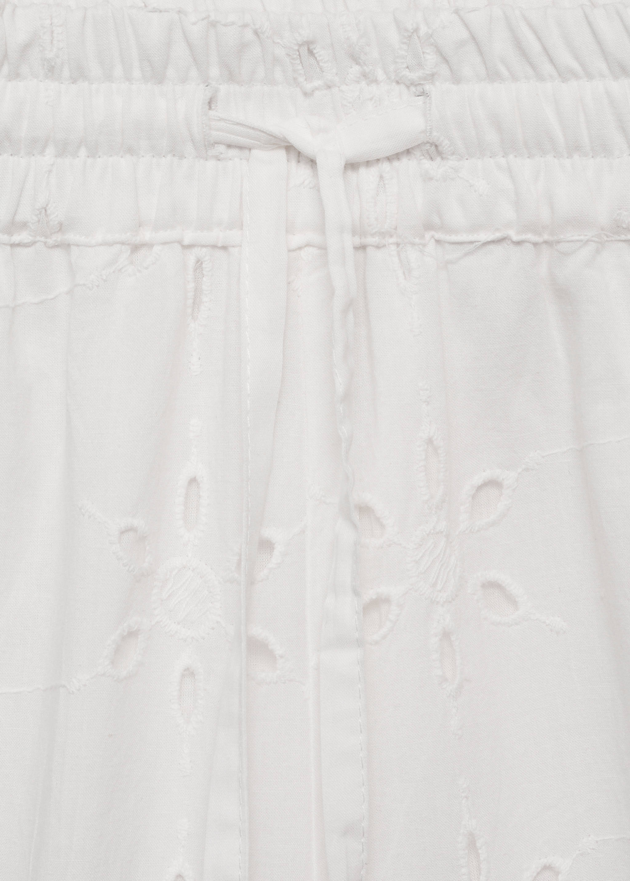 Gerade Hose mit Stickerei - Detail des Artikels 8