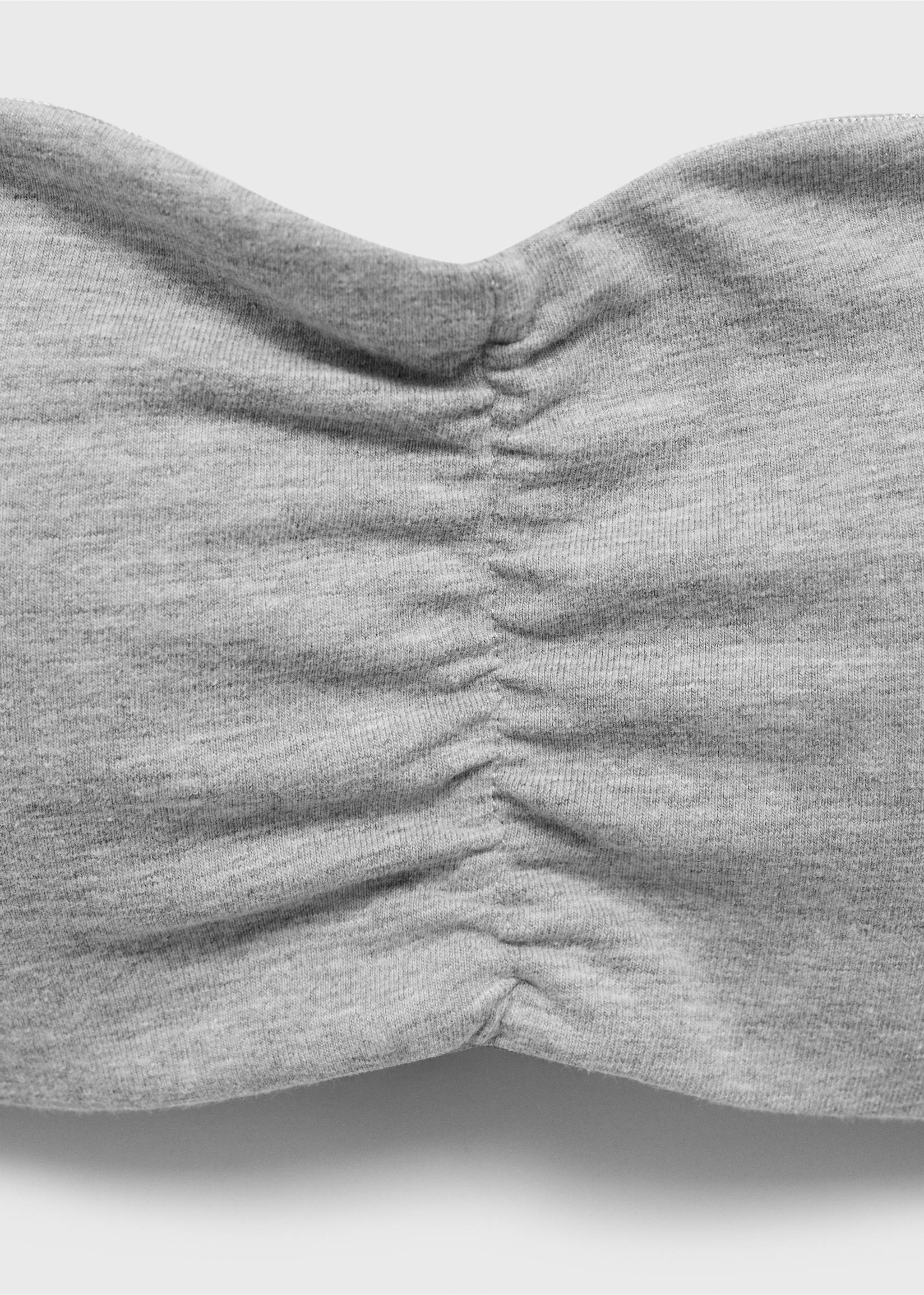 Bandeau-Top - Detail des Artikels 0, Hellgrau meliert. Ref: 87047695-00.