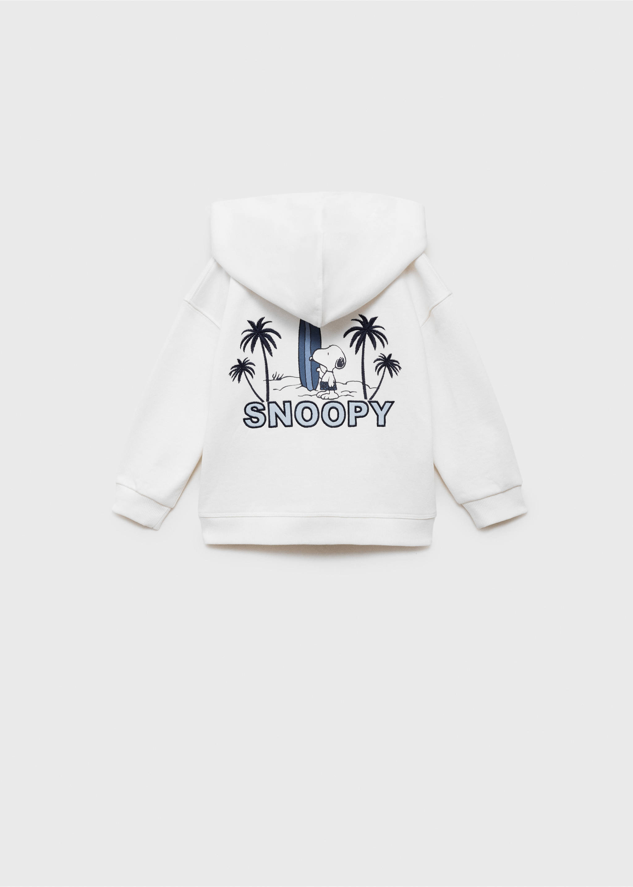 Snoopy cotton sweatshirt - Reverse of the article, Off White. Ref: 87047704-00.