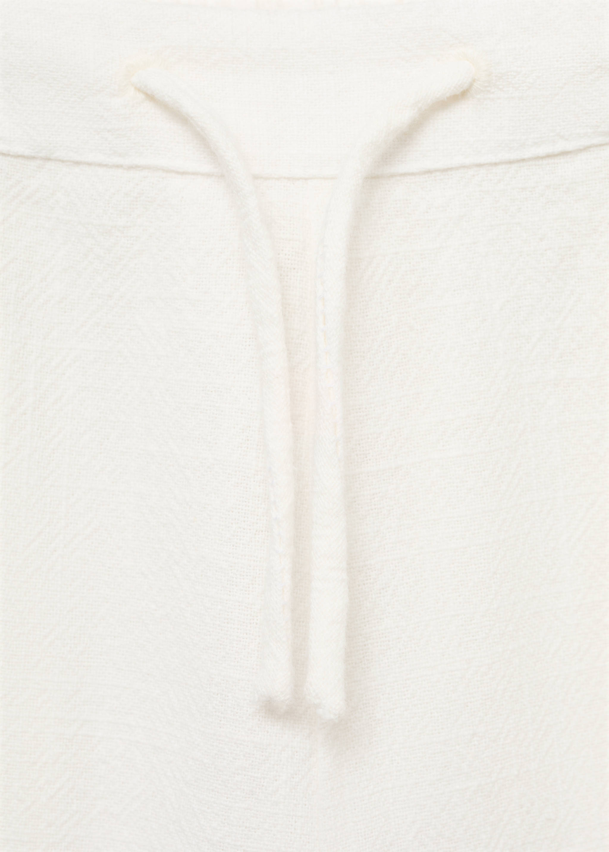 Swiss-embroidered trousers - Details of the article 0