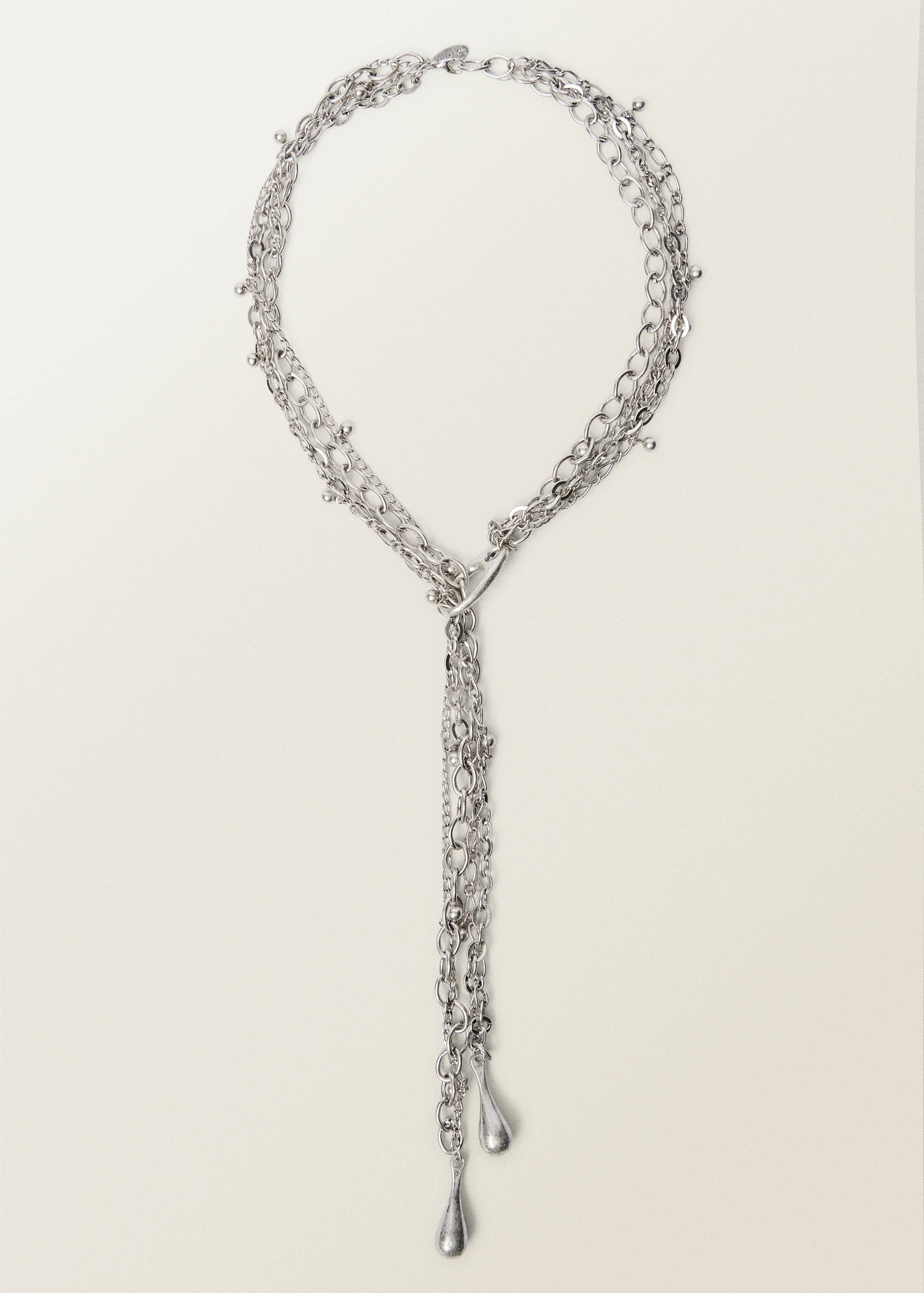 Halskette mit kombinierten Anhängerketten - Artikel ohne Model