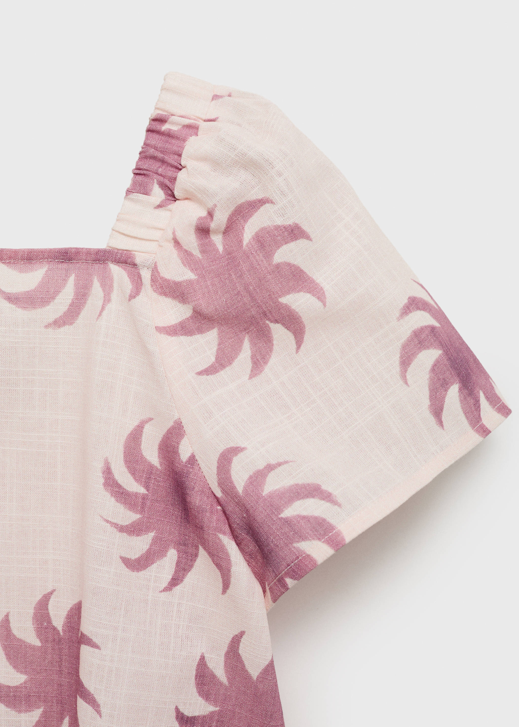 Blouse crop imprimée - Détail de l'article 8