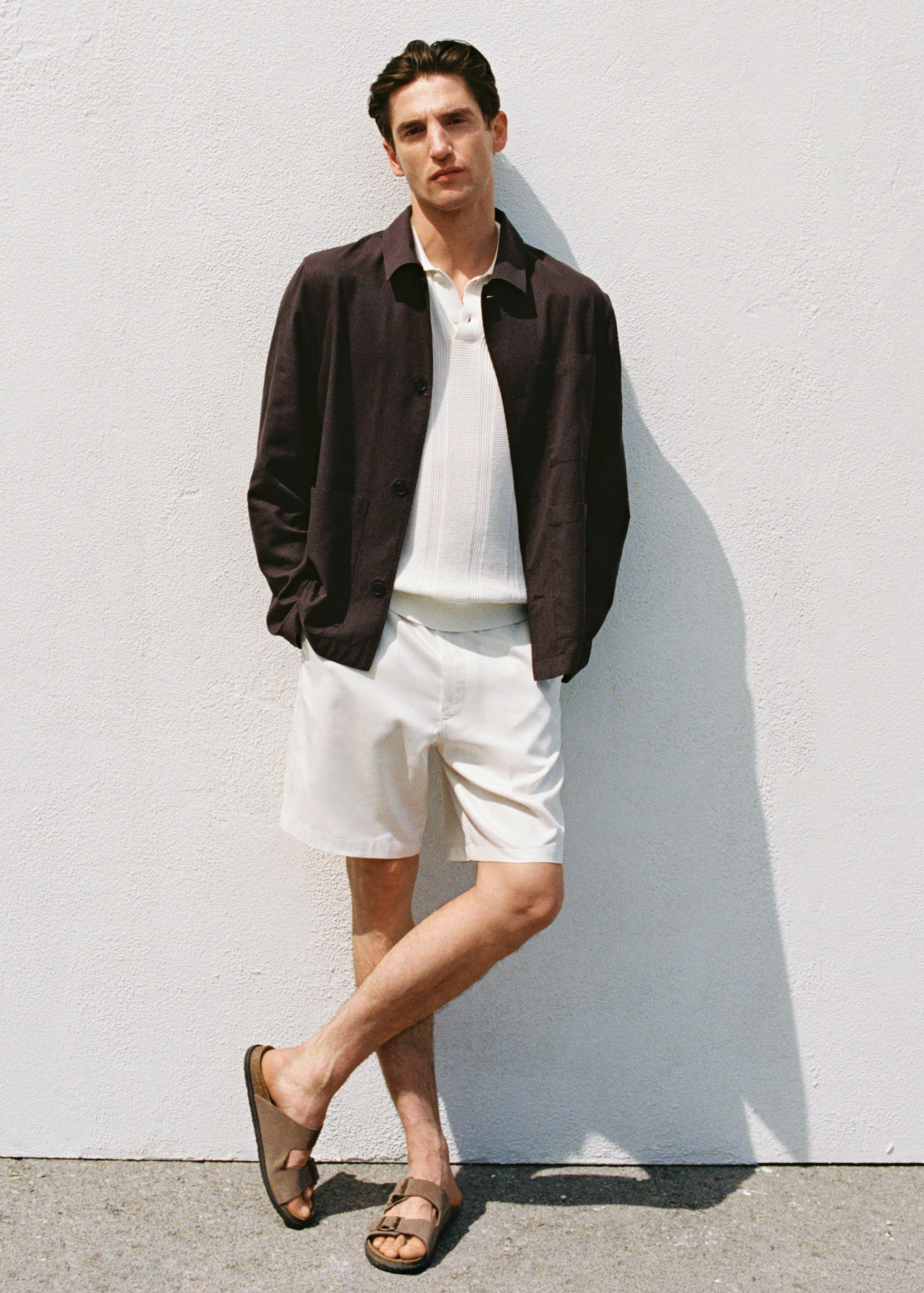 Skjortjacka lyocell fickor - Detaljer om artikeln 3