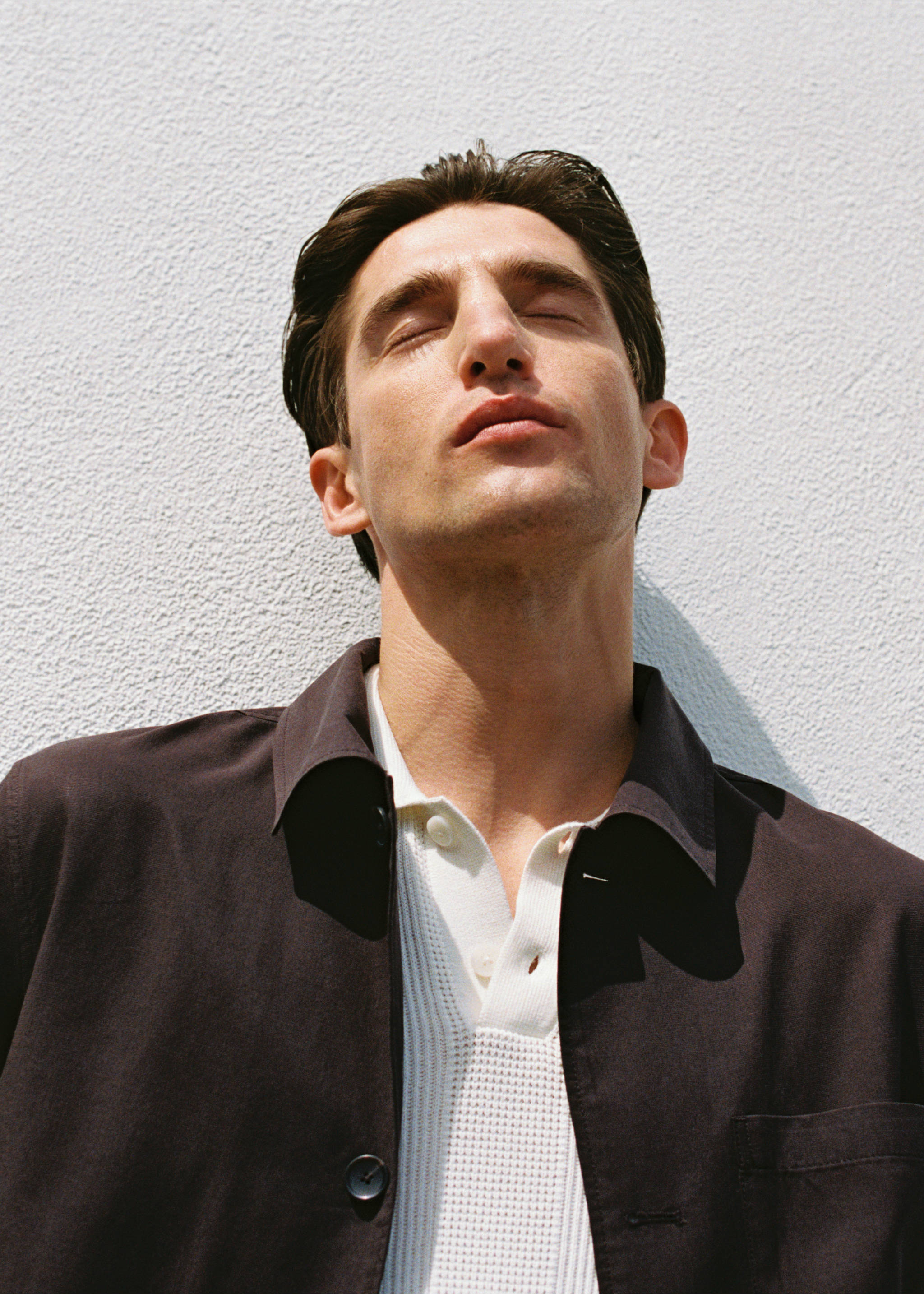 Sobrecamisa lyocell bolsillos - Detalle del artículo 5, Chocolate. Ref: 87047887-00.