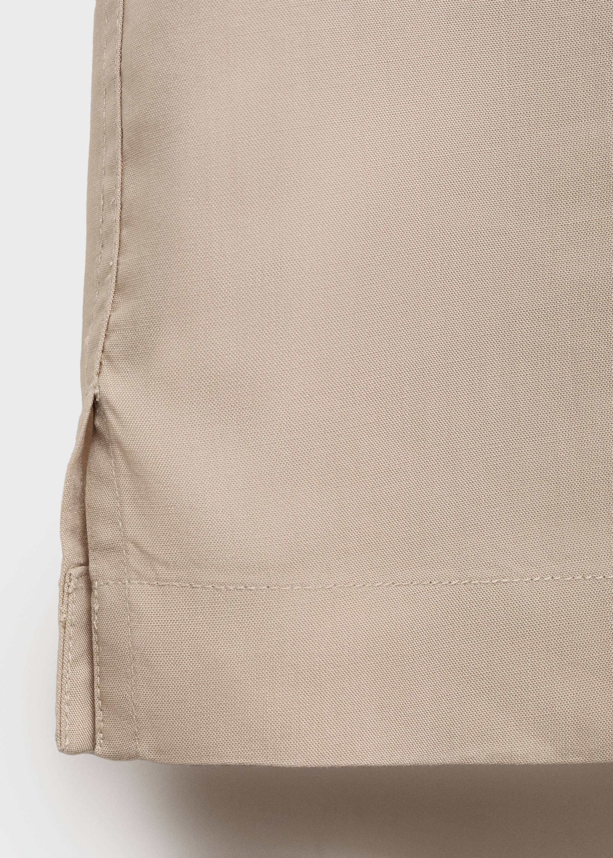 Lyocell shirt with pocket - Details of the article 0