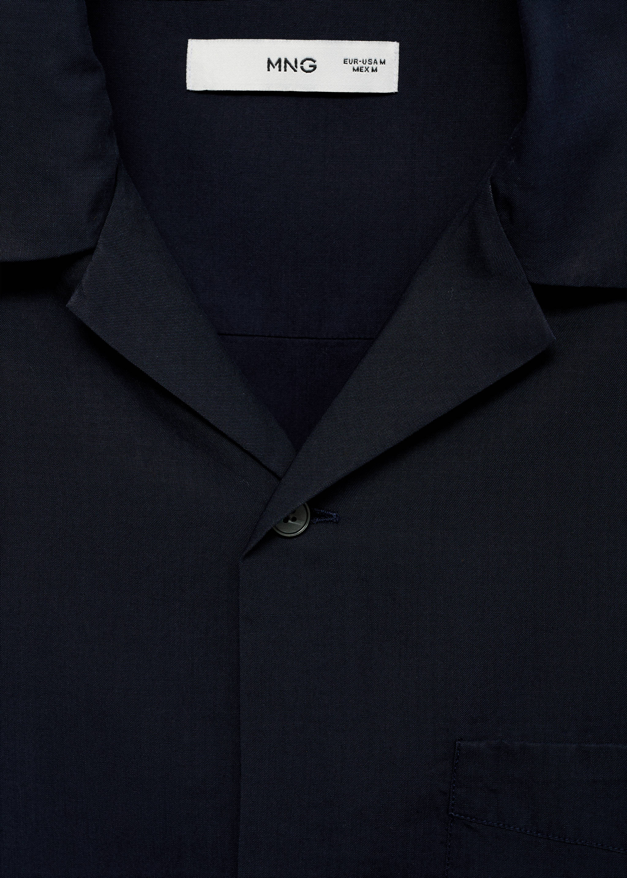Lyocell shirt with pocket - Details of the article 8