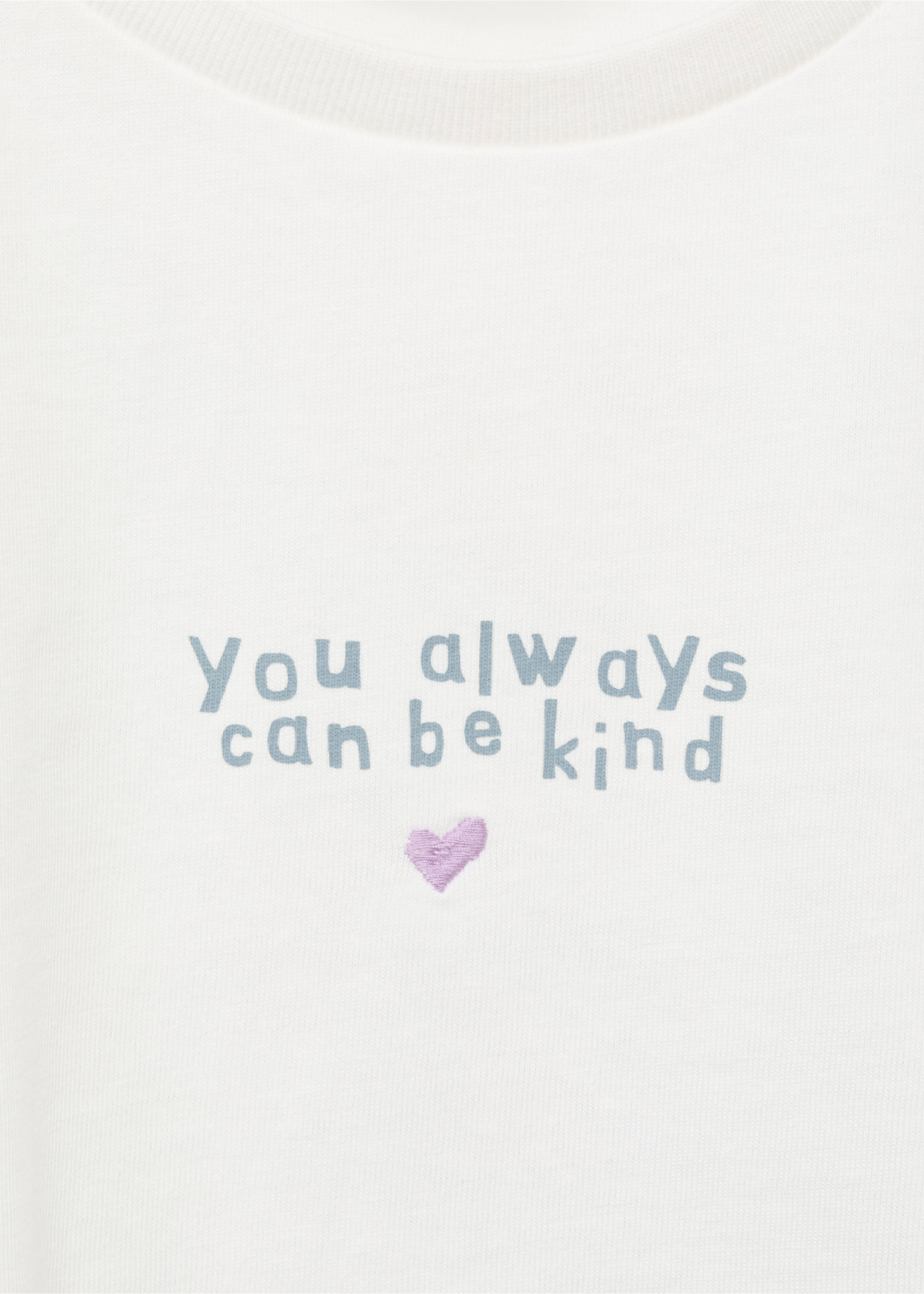 Message crop T-shirt - Details of the article 8, Off White. Ref: 87047891-00.