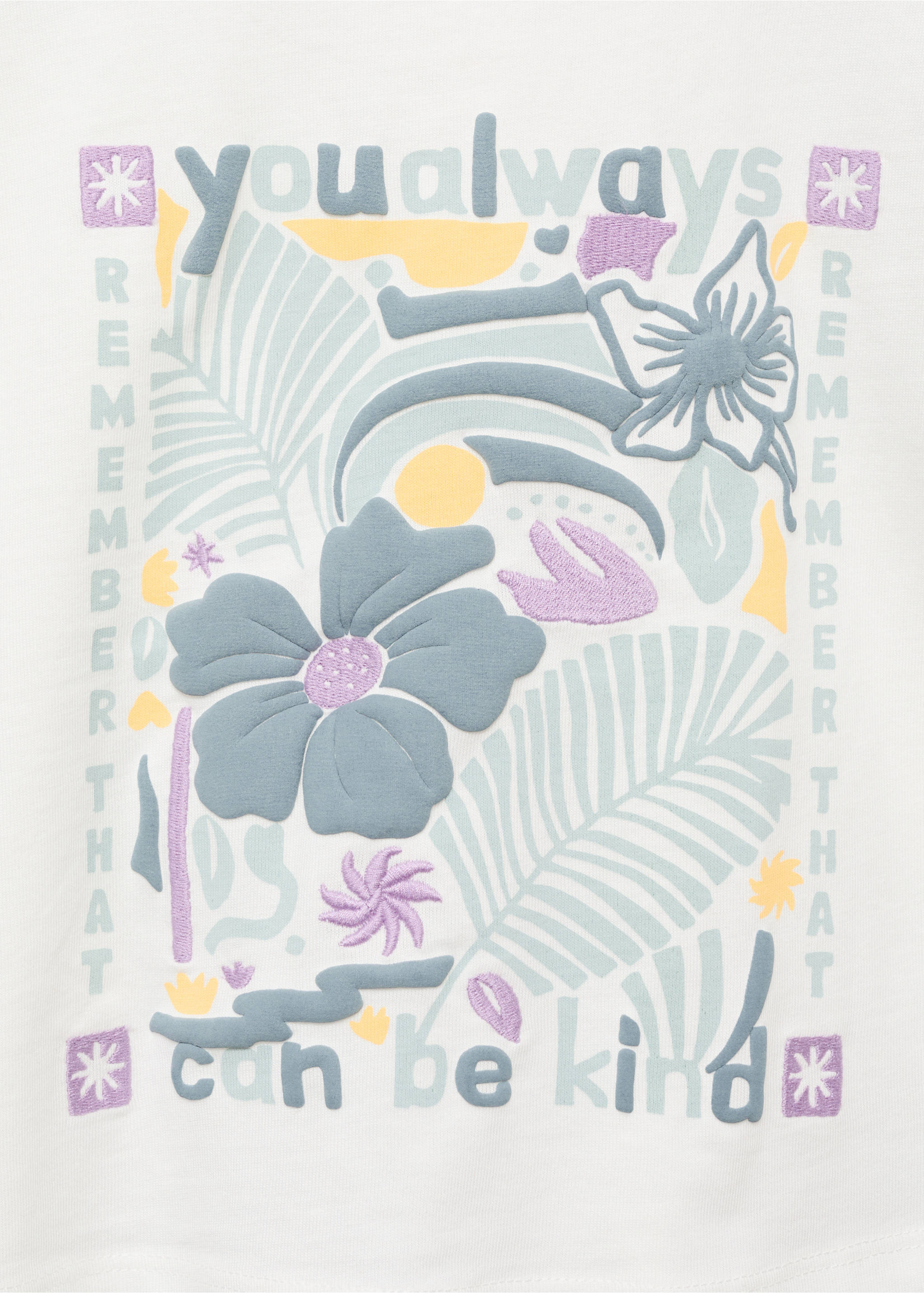 Message crop T-shirt - Details of the article 0, Off White. Ref: 87047891-00.