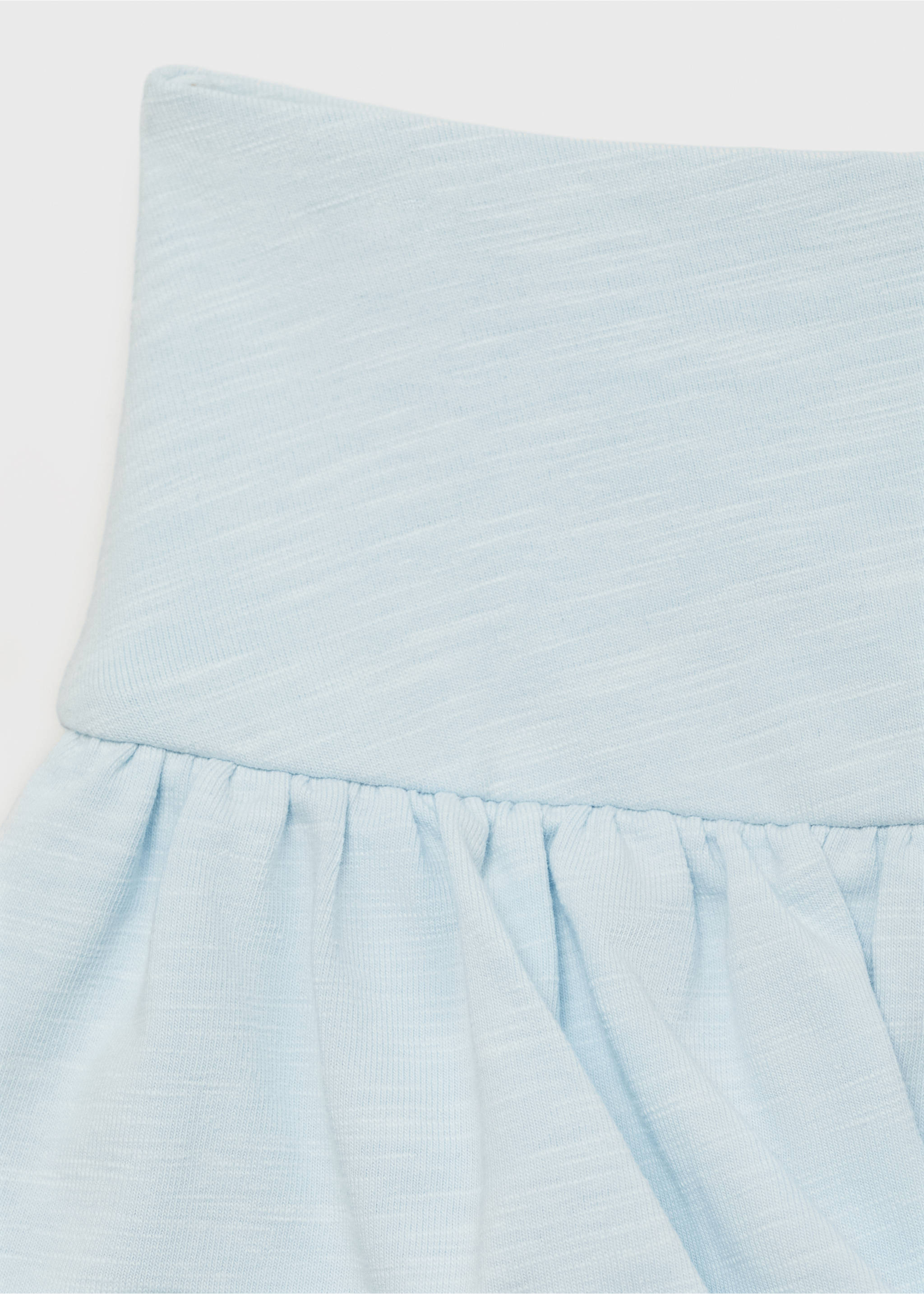 Falda pantalón volantes - Detalle del artículo 8, Azul celeste. Ref: 87047892-00.