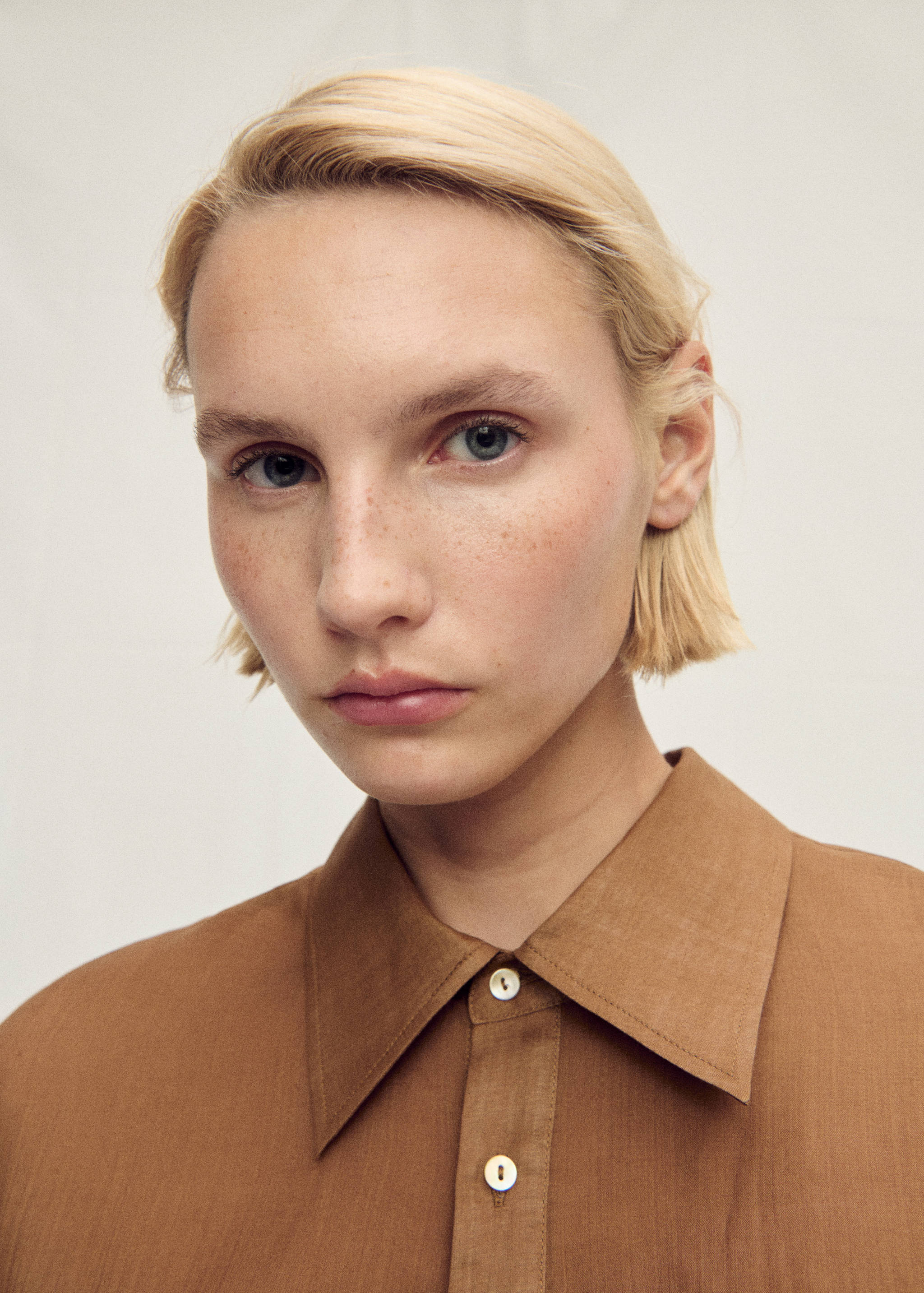 Camisa ramio cierre asimétrico - Detalle del artículo 2