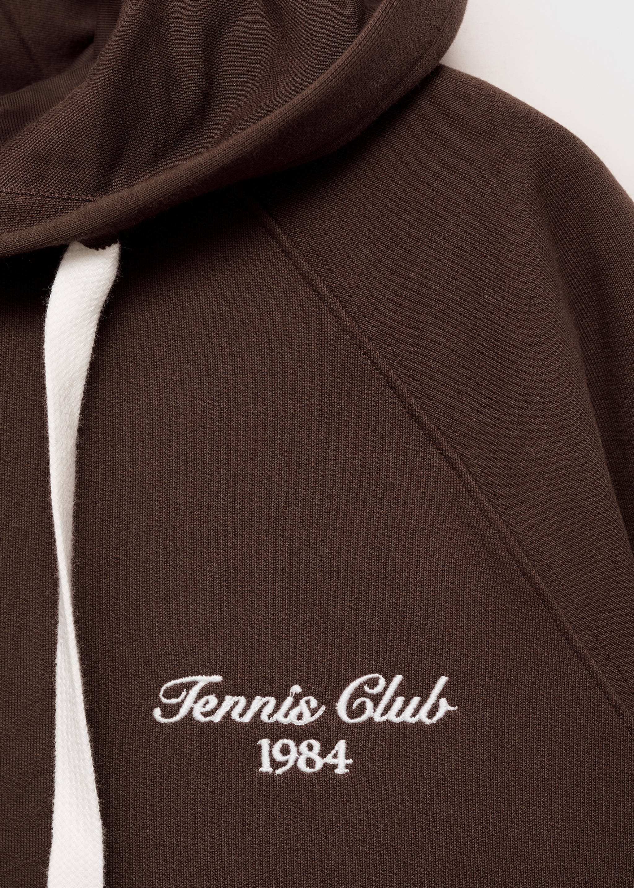 Hooded sweatshirt with printed message - Details of the article 8