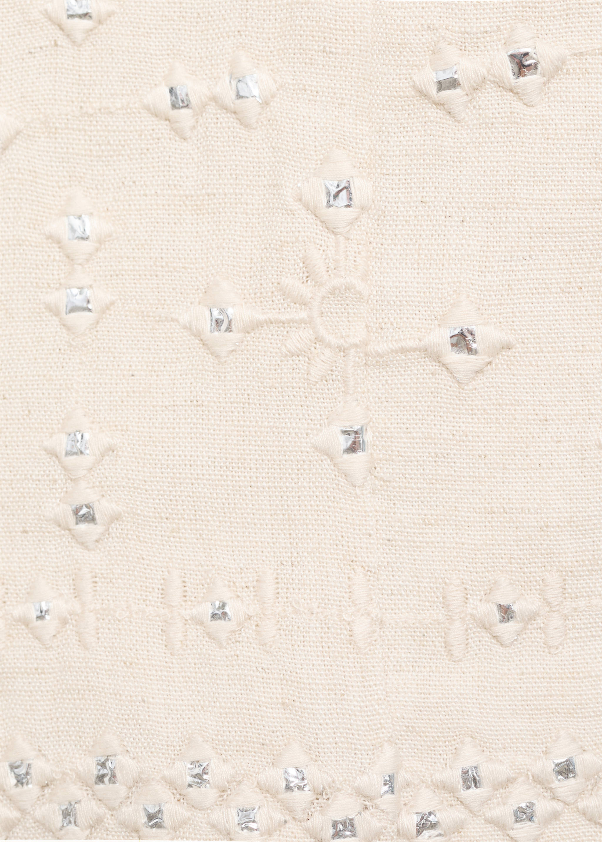 Mirrors embroidered waistcoat - Details of the article 0