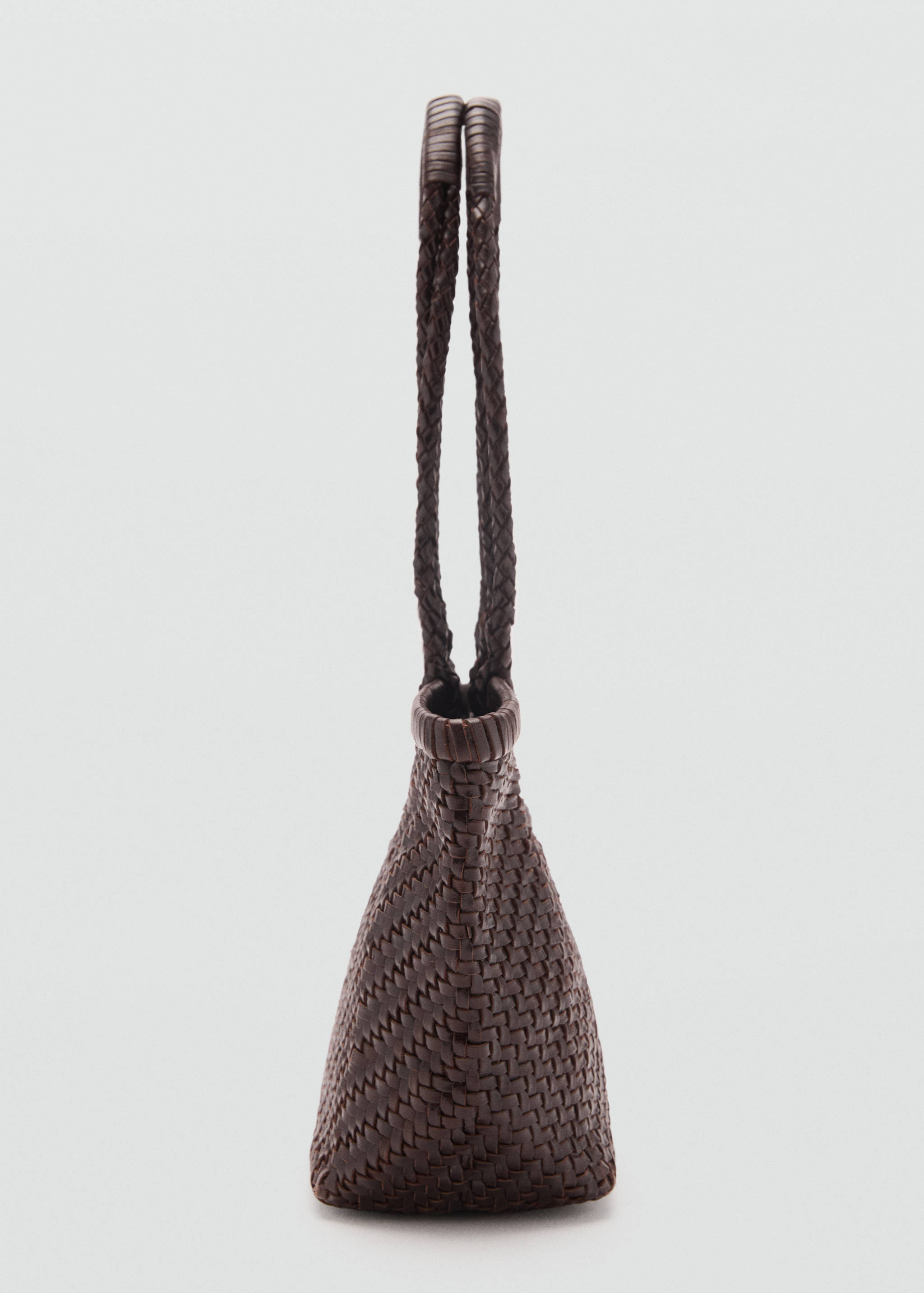 Medium braided leather bag - Details of the article 1