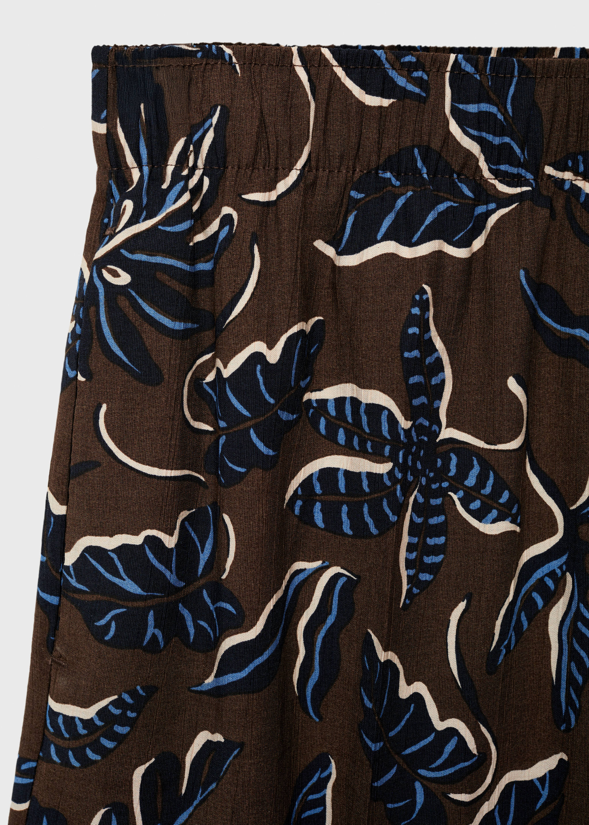 Printed culotte trousers - Details of the article 8