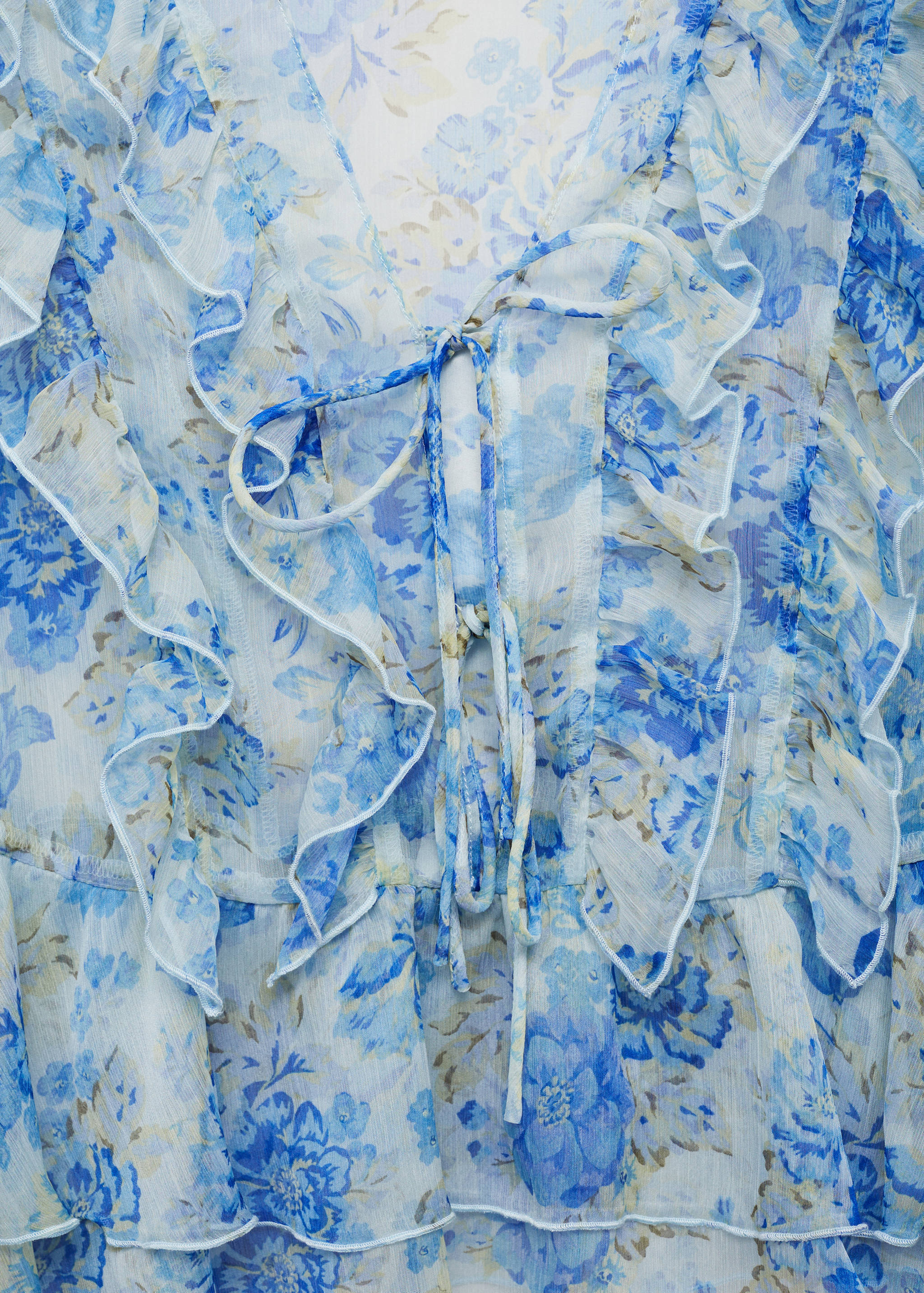 Blusa floral volantes - Detalle del artículo 8