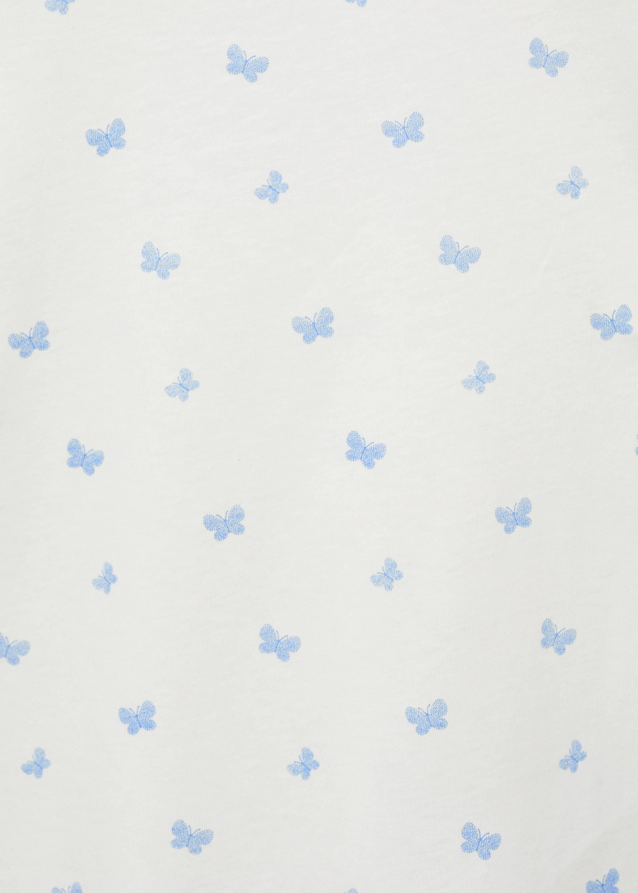 Embroidered detail print t-shirt - Details of the article 0