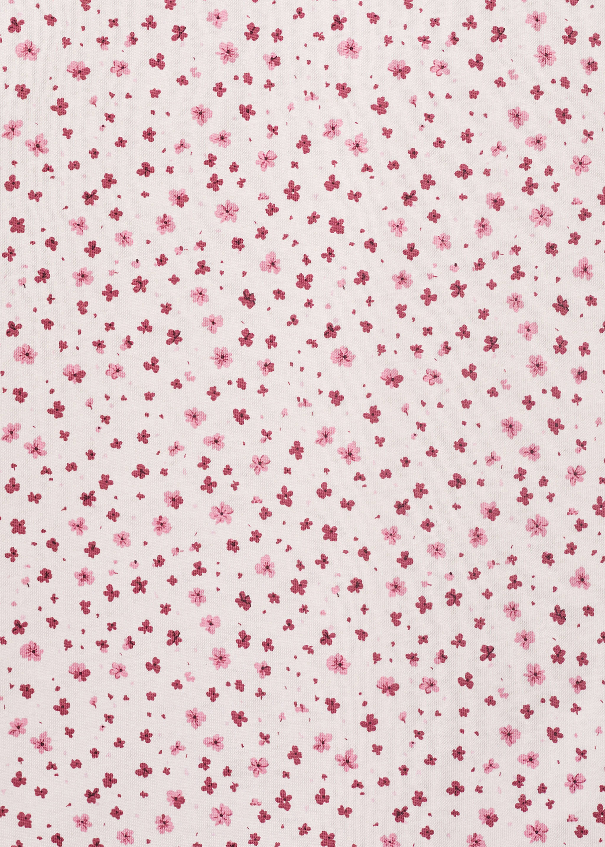 Embroidered detail print t-shirt - Details of the article 0