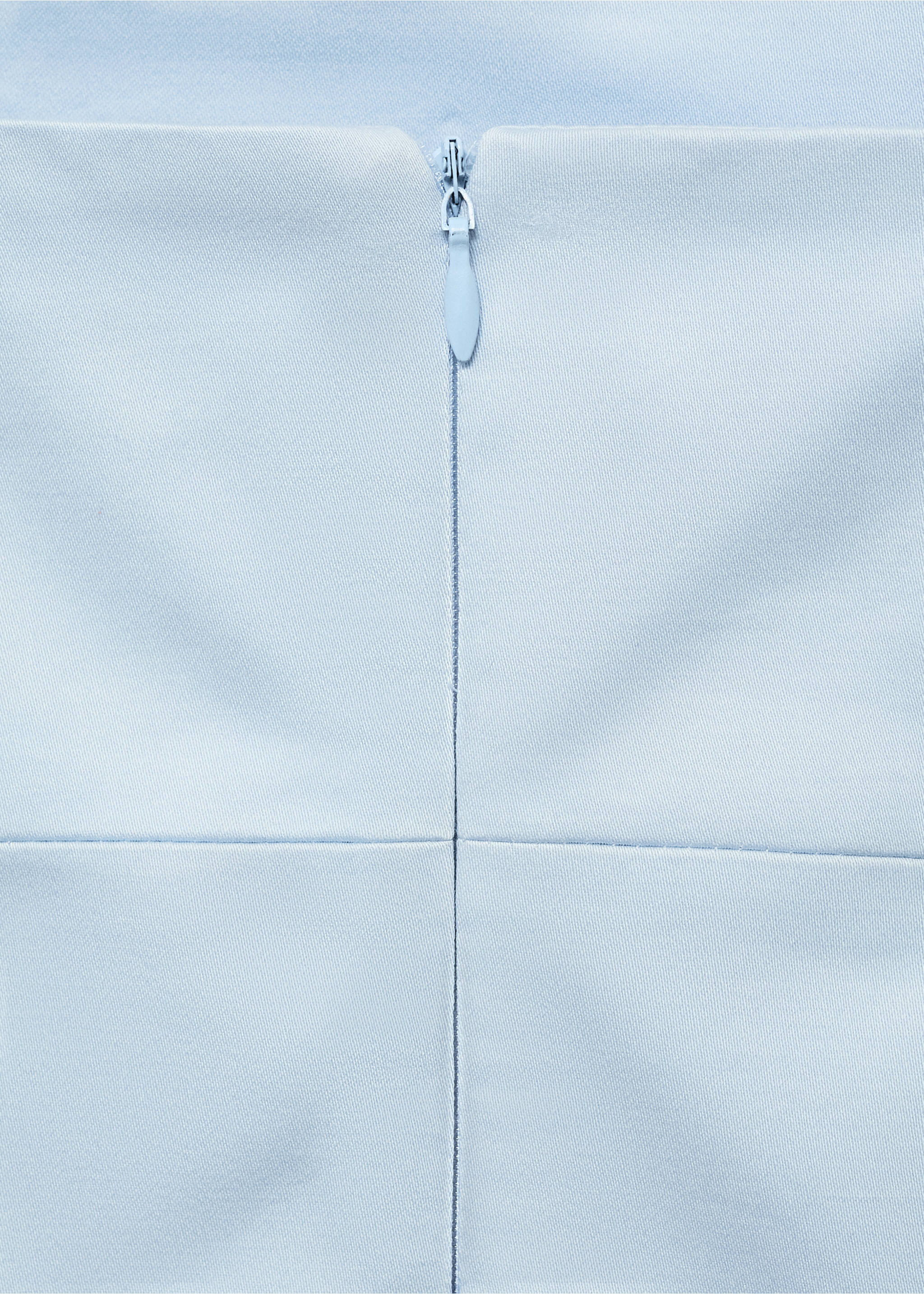 Vestido corto cut out lazos - Detalle del artículo 0, Azul celeste. Ref: 87049067-00.