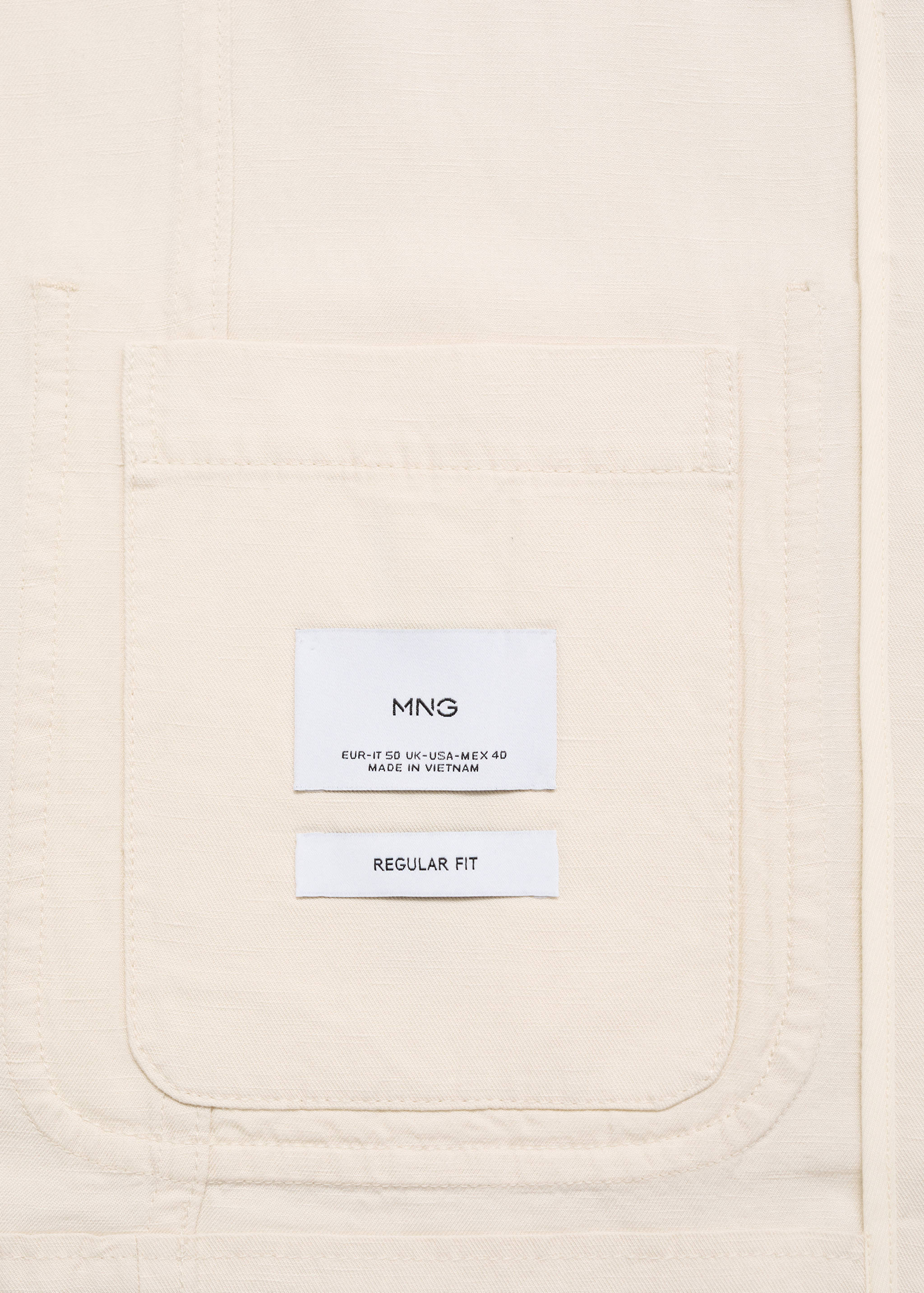 Anzugjacke aus Leinen-Lyocell-Mix - Detail des Artikels 0