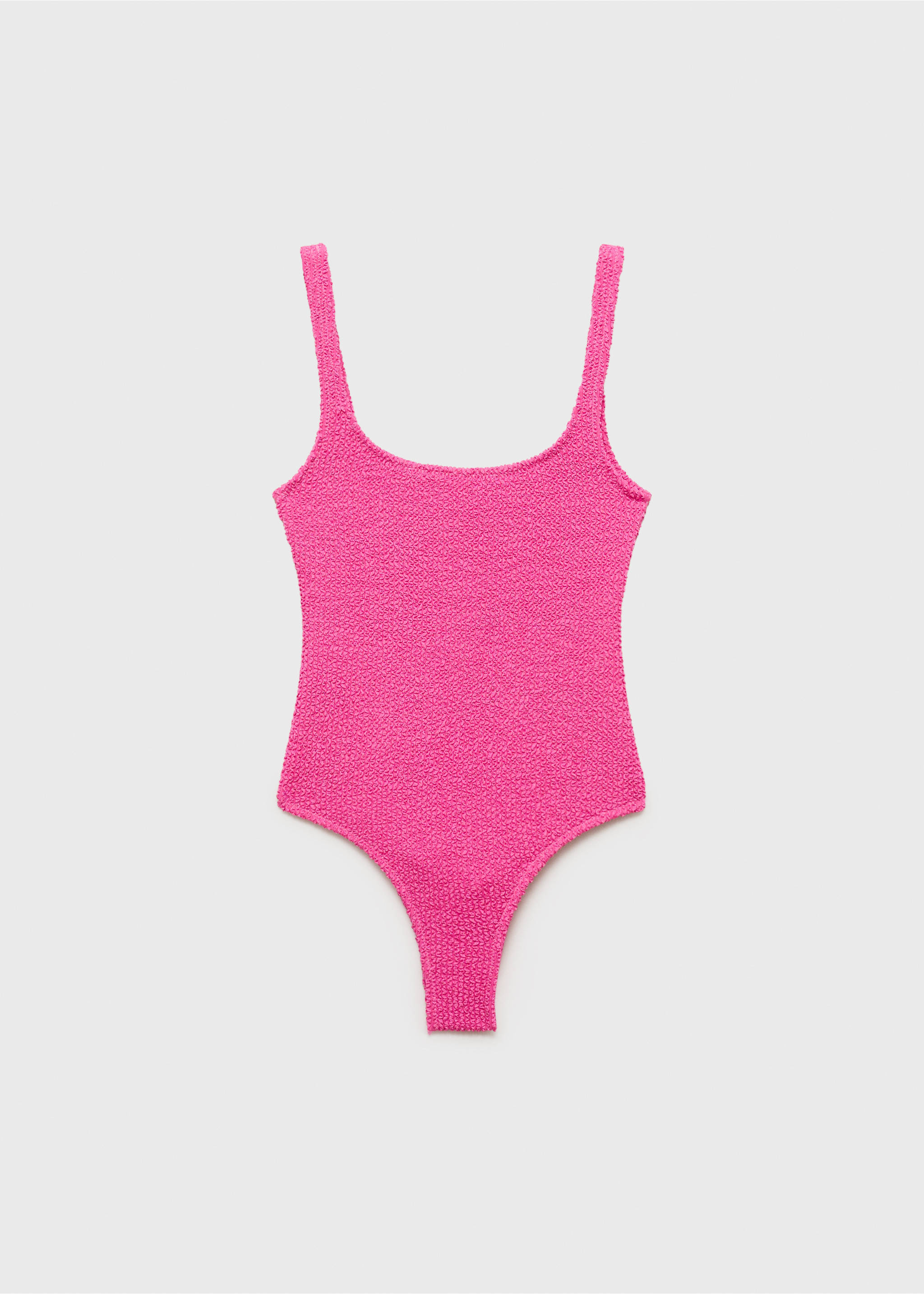 Maillot de bain texturé - Article sans modèle, Rose. Ref: 87049209-00.