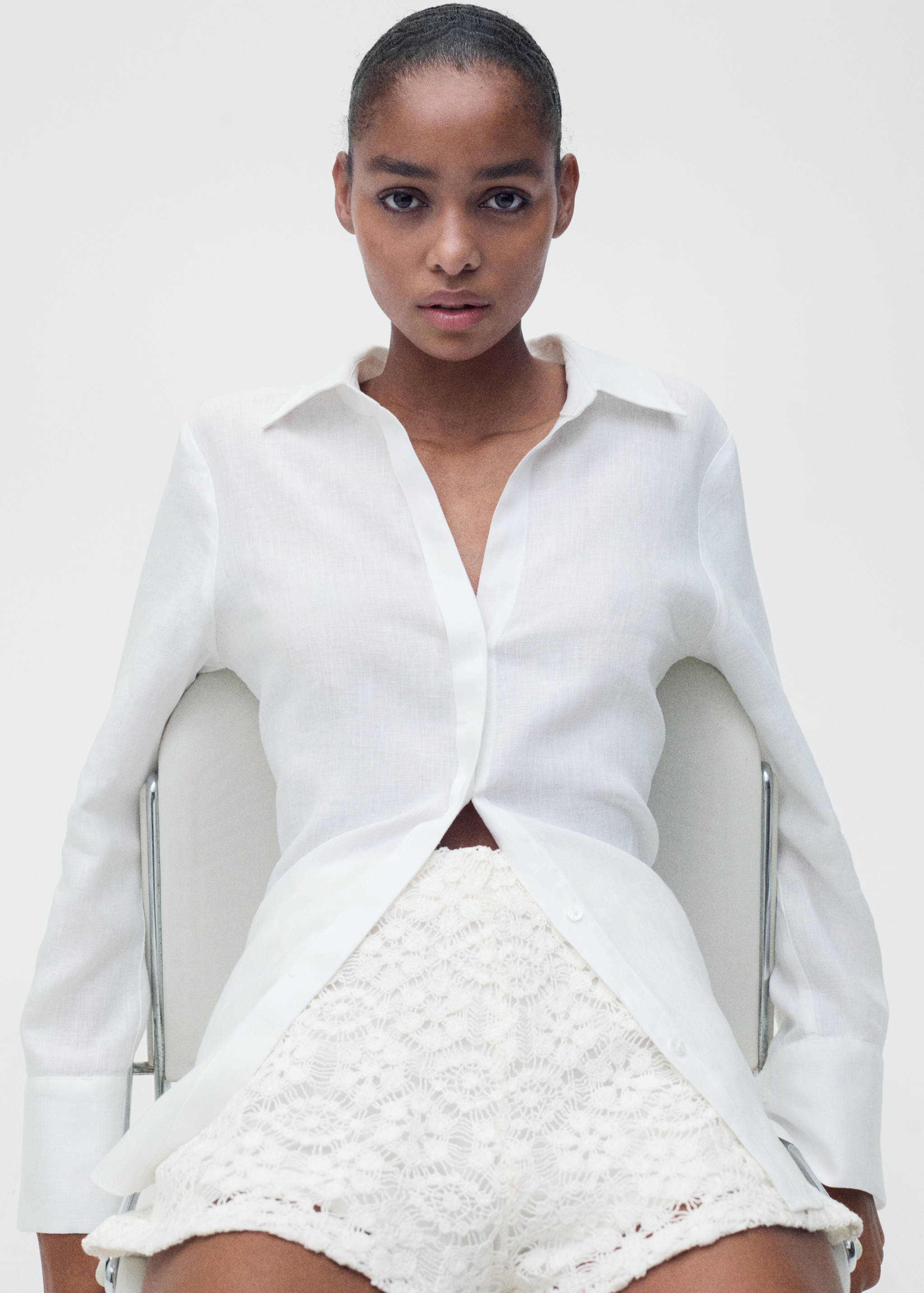 Short dritti crochet - Piano medio