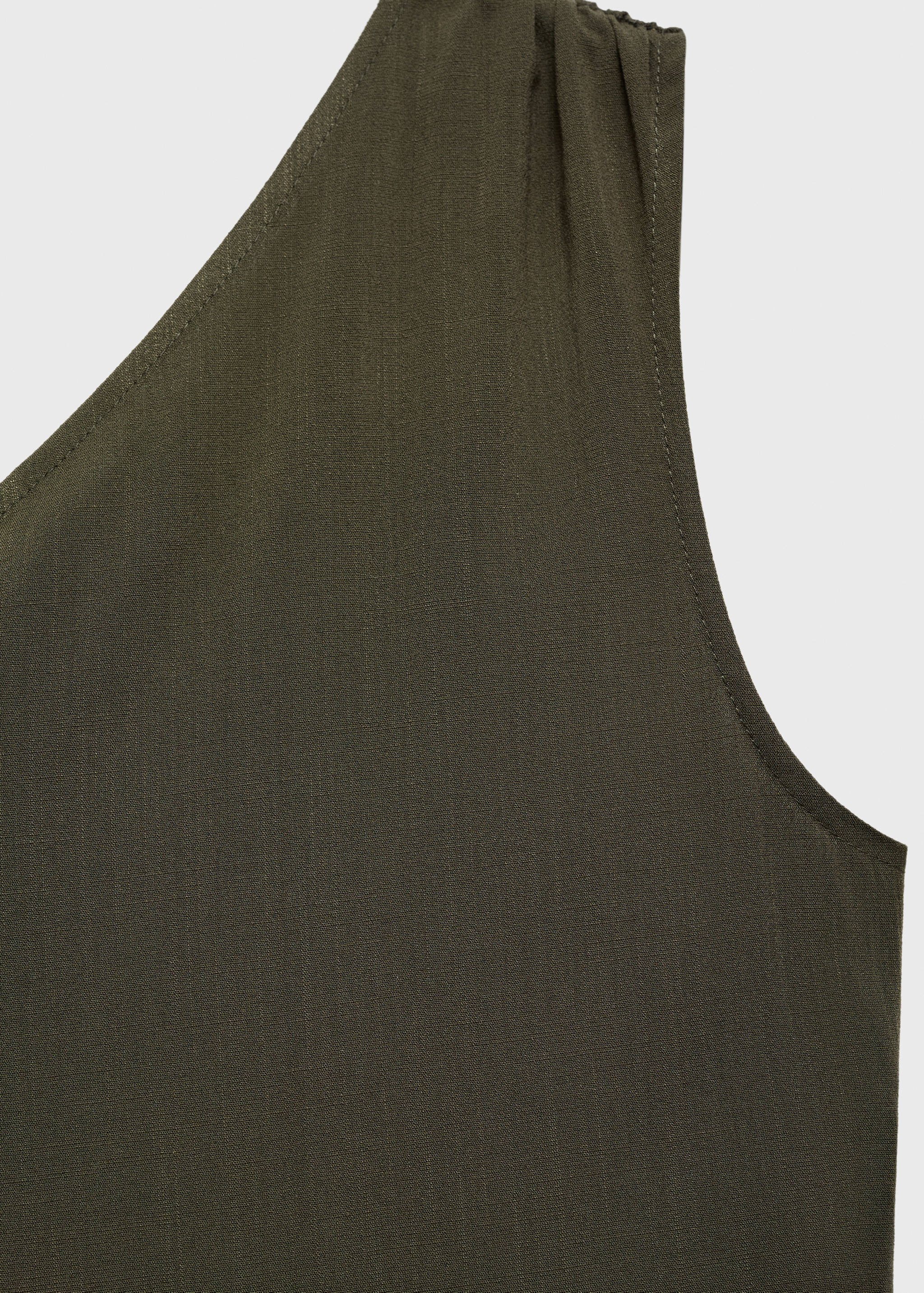 Vestido largo asimétrico globo - Detalle del artículo 8