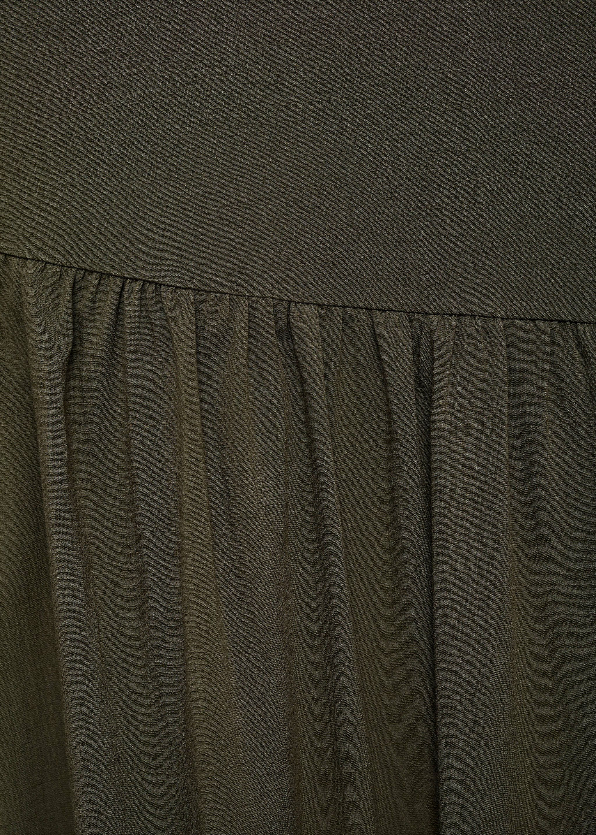 Vestido largo asimétrico globo - Detalle del artículo 0