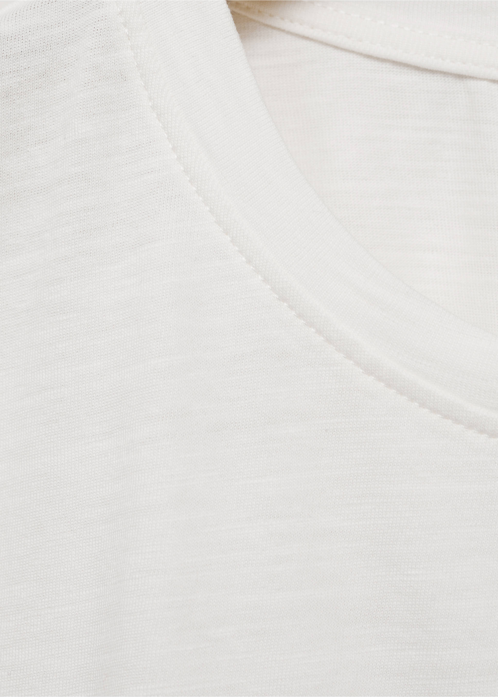 Raglan sleeve T-shirt - Details of the article 0, Off White. Ref: 87049215-00.