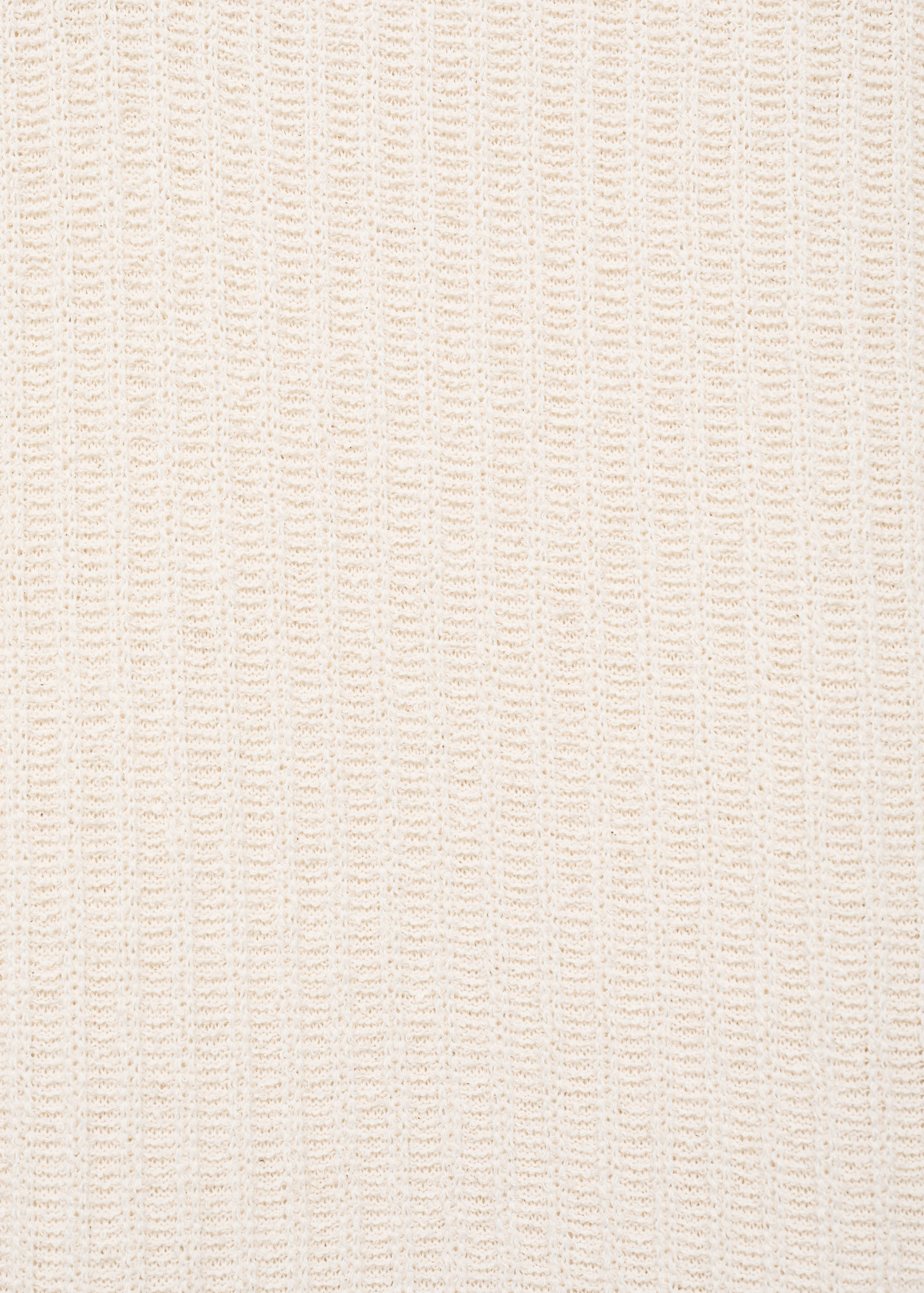 Polo grosse maille côtelée - Détail de l'article 0