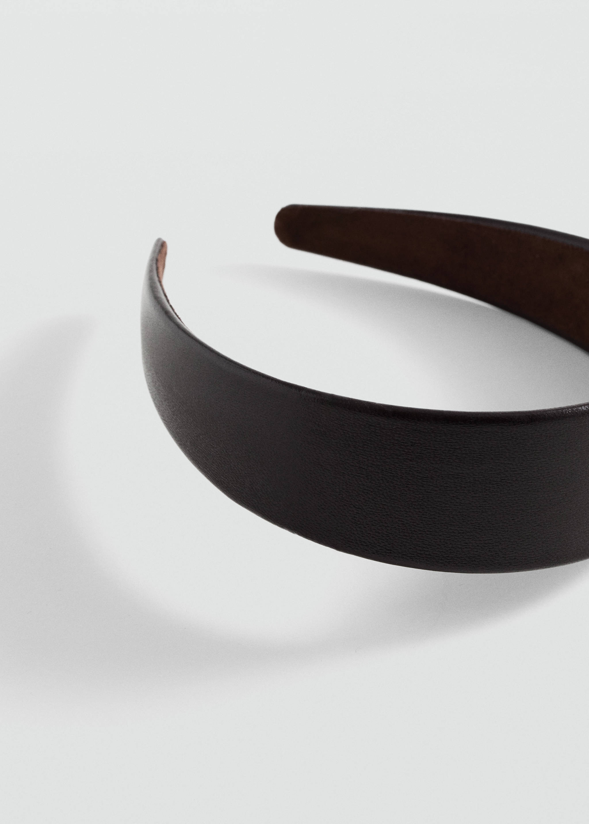 Leather headband - Medium plane