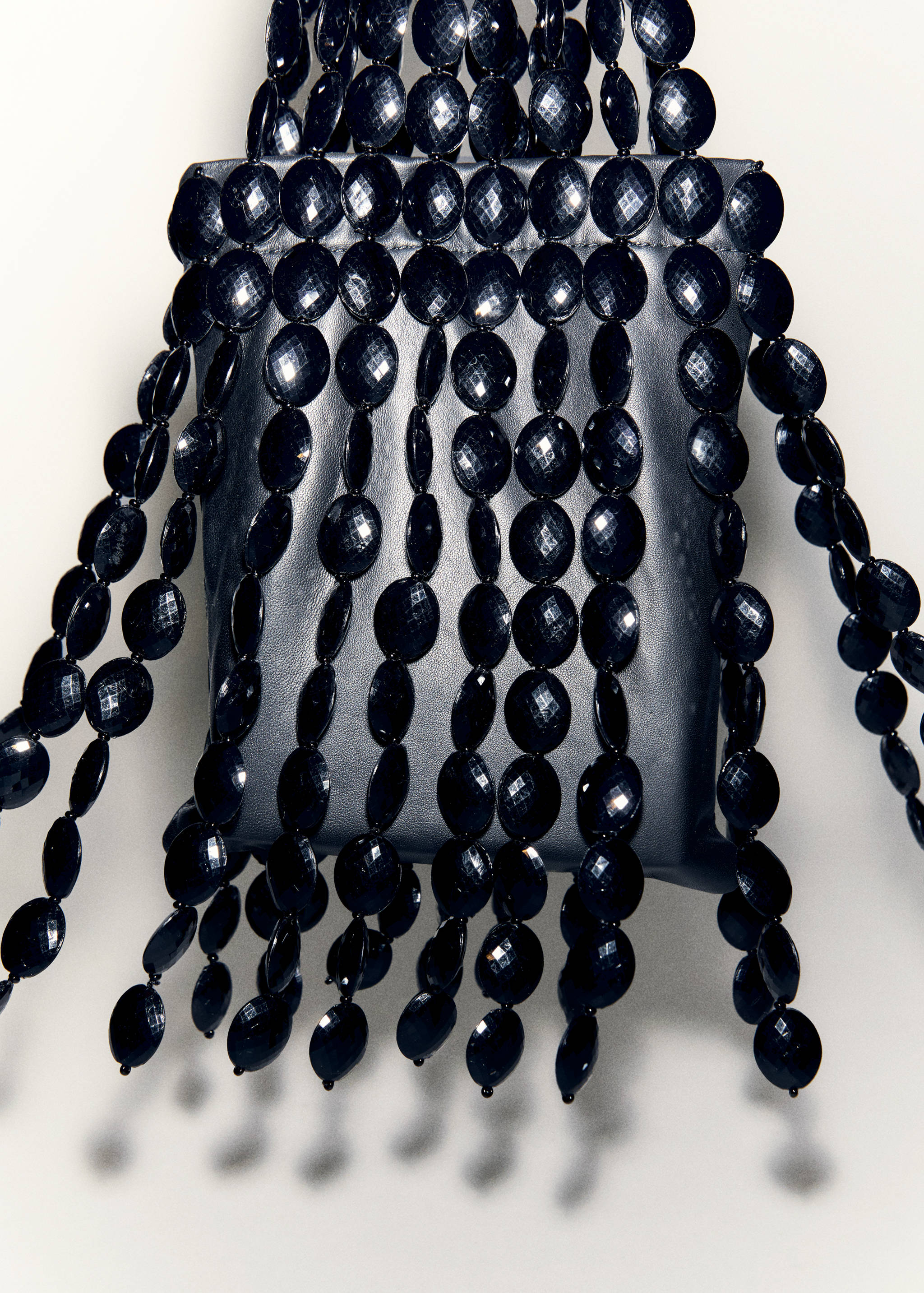 Sac porté main cuir perles - Détail de l'article 5