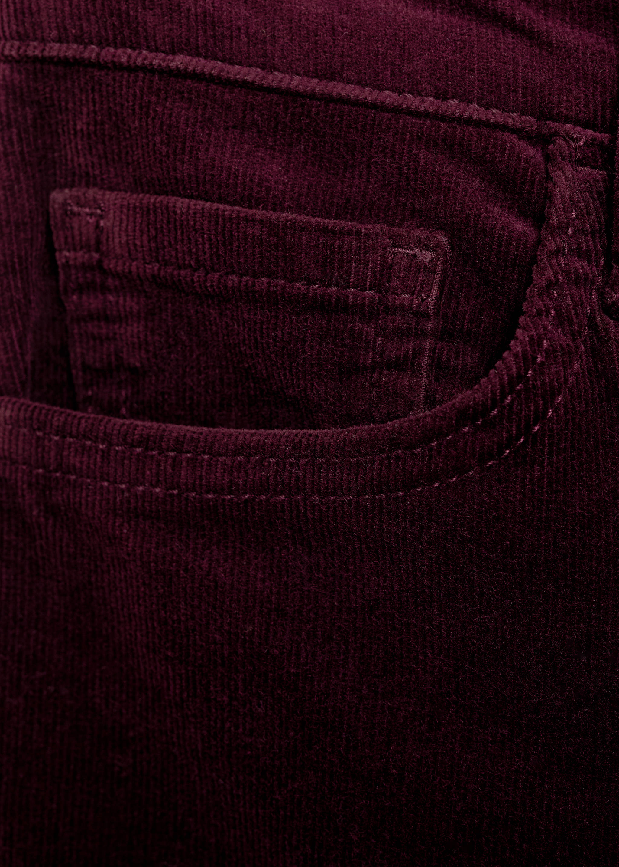 Sienna flared cropped corduroy trousers - Details of the article 0