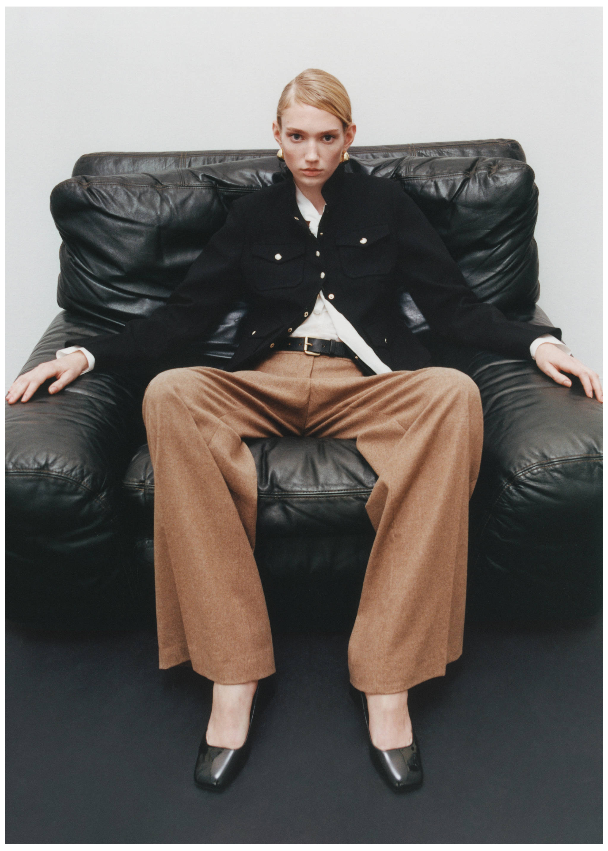 Chaussures vernies talon - Détail de l'article 6, Noir. Ref: 87050247-00.