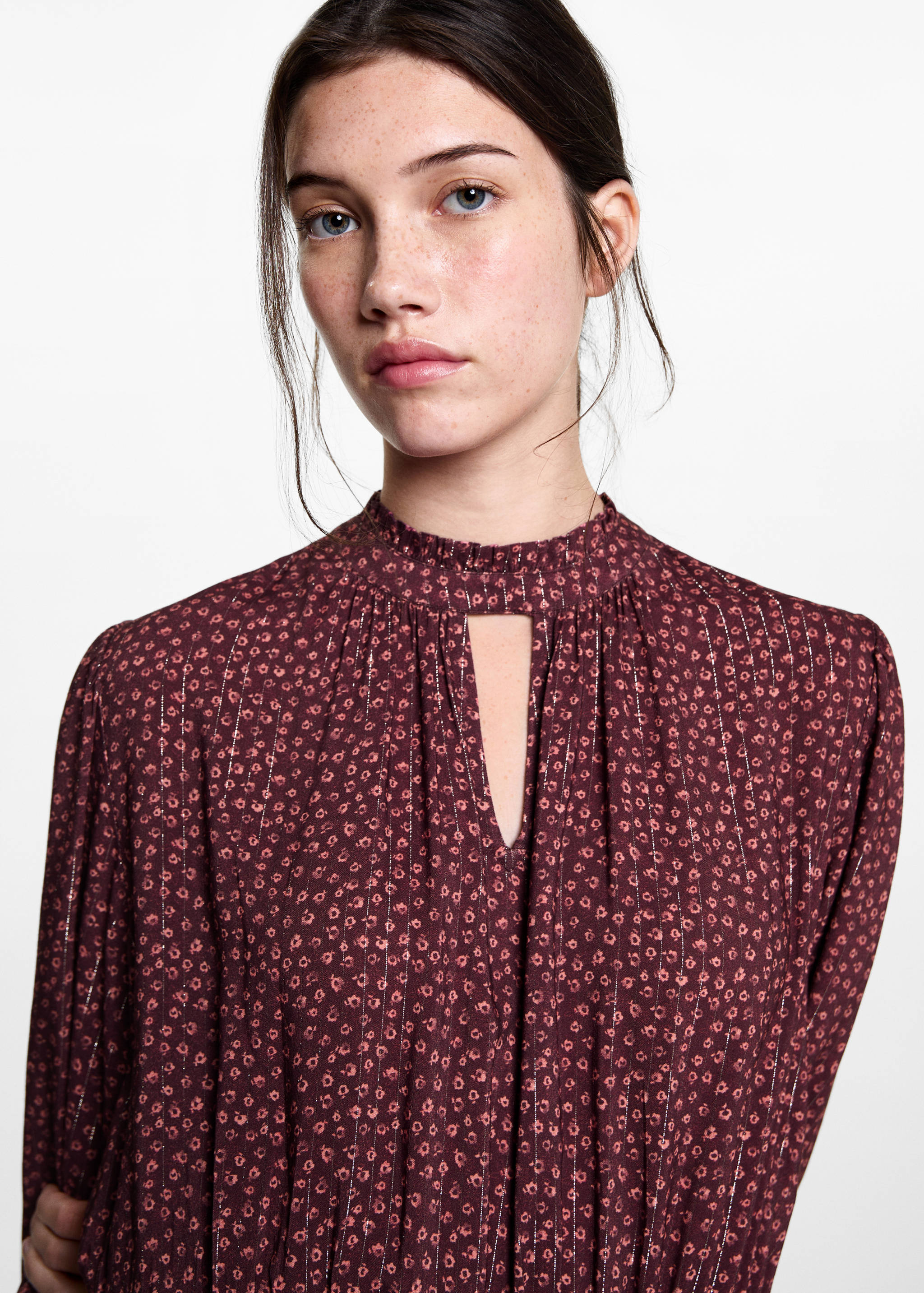 Robe imprimée Lurex - Détail de l'article 1