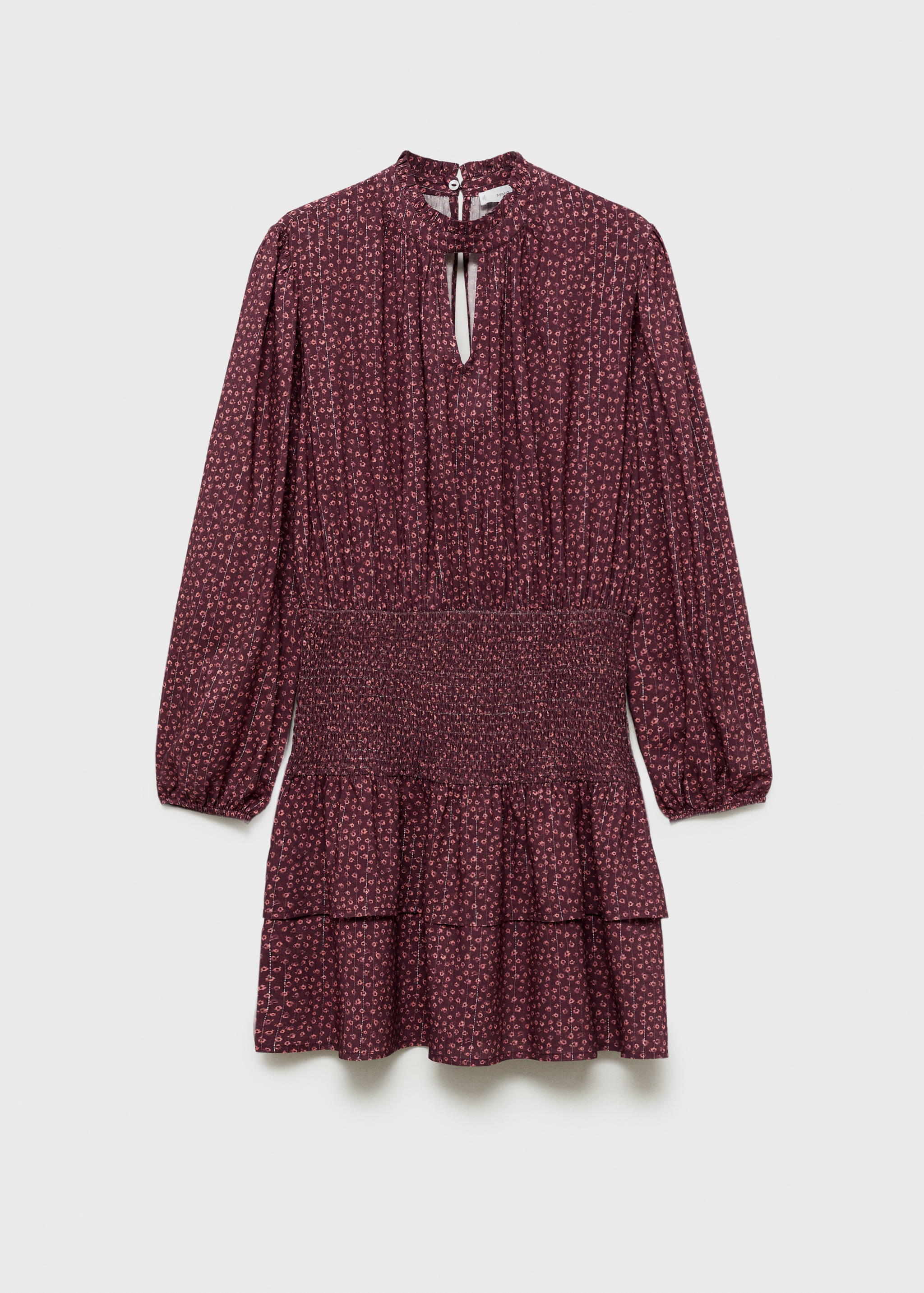 Robe imprimée Lurex - Article sans modèle