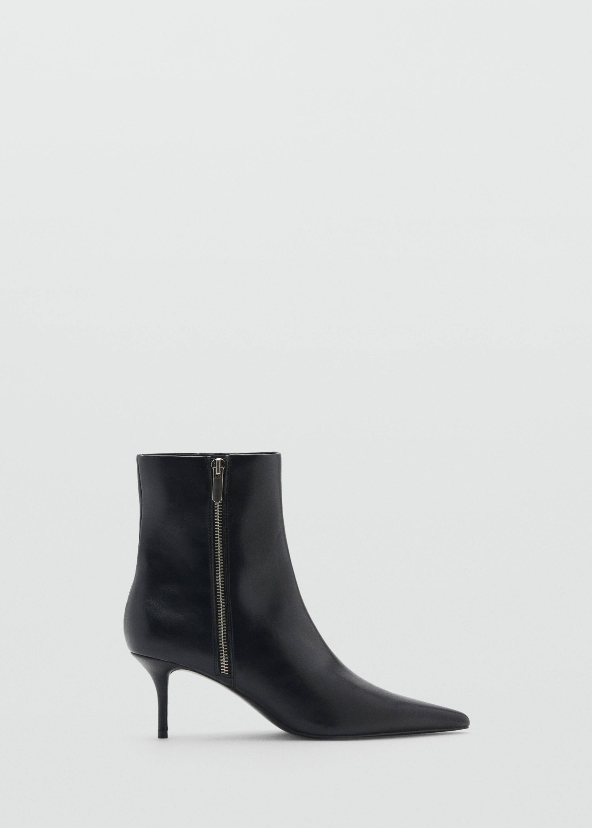 Spitze Stiefel mit Reißverschluss - Artikel ohne Model