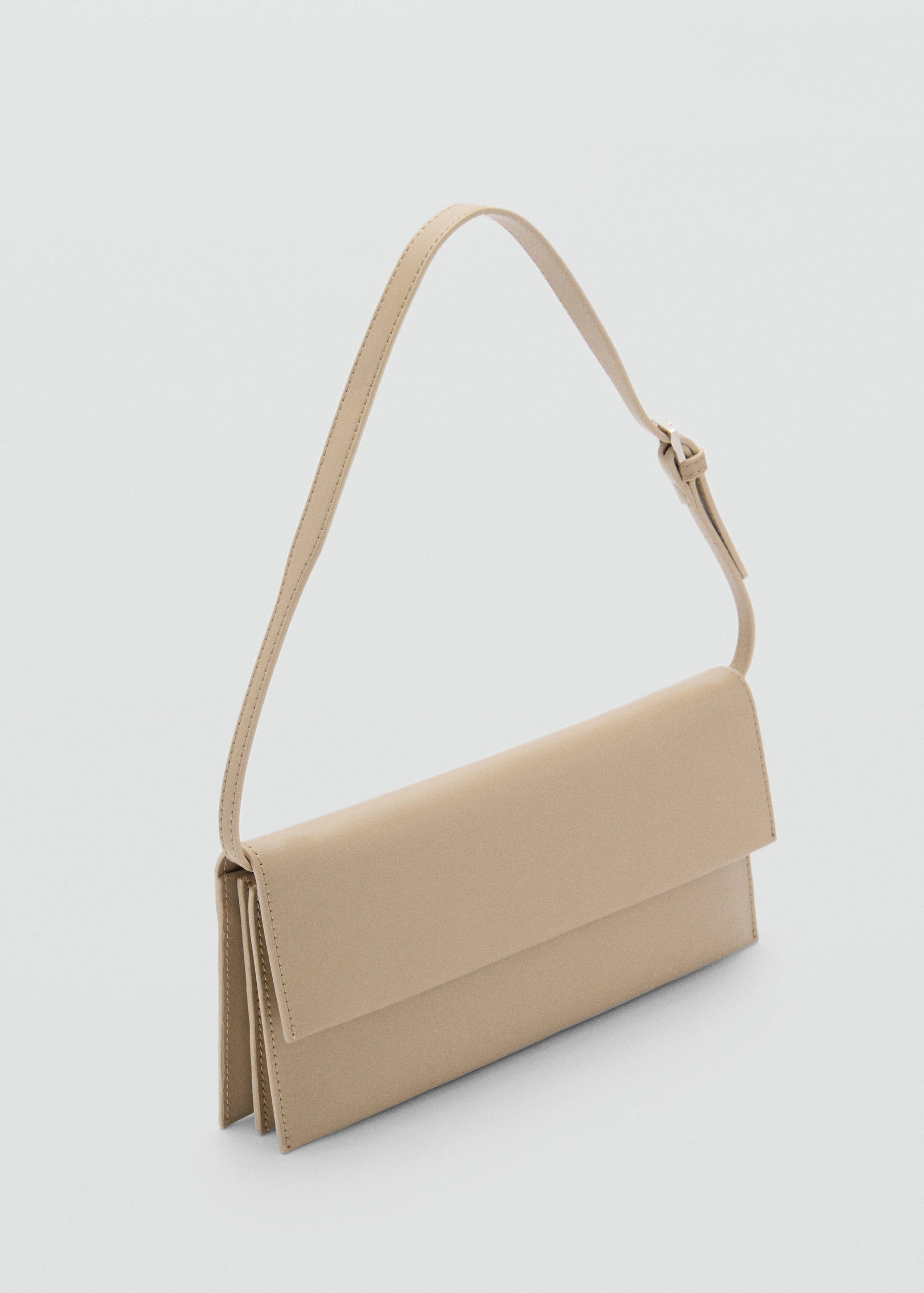Shoulder bag with strap - Medium plane