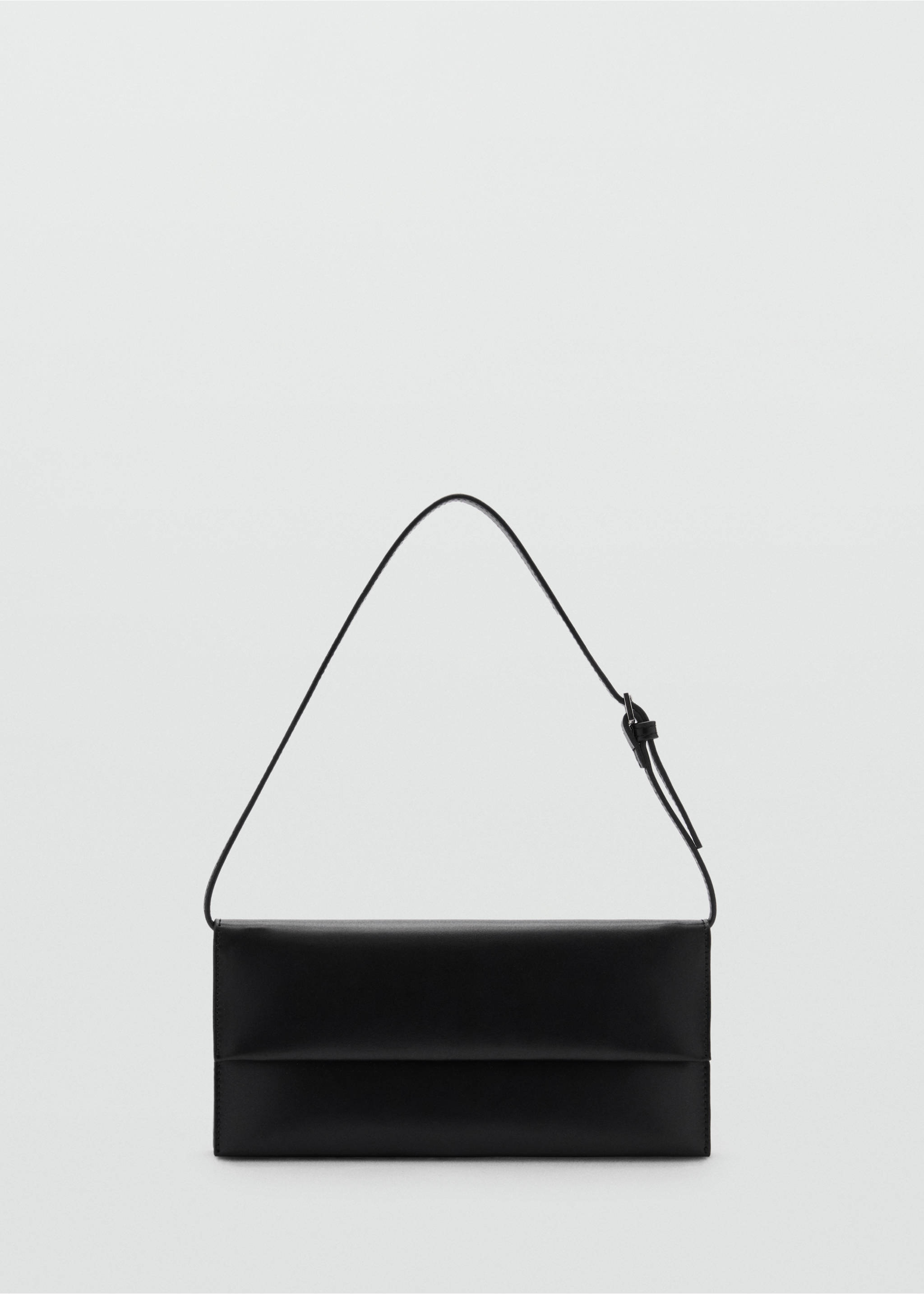 Shoulder bag with strap - Article without model, Black. Ref: 87050291-00.