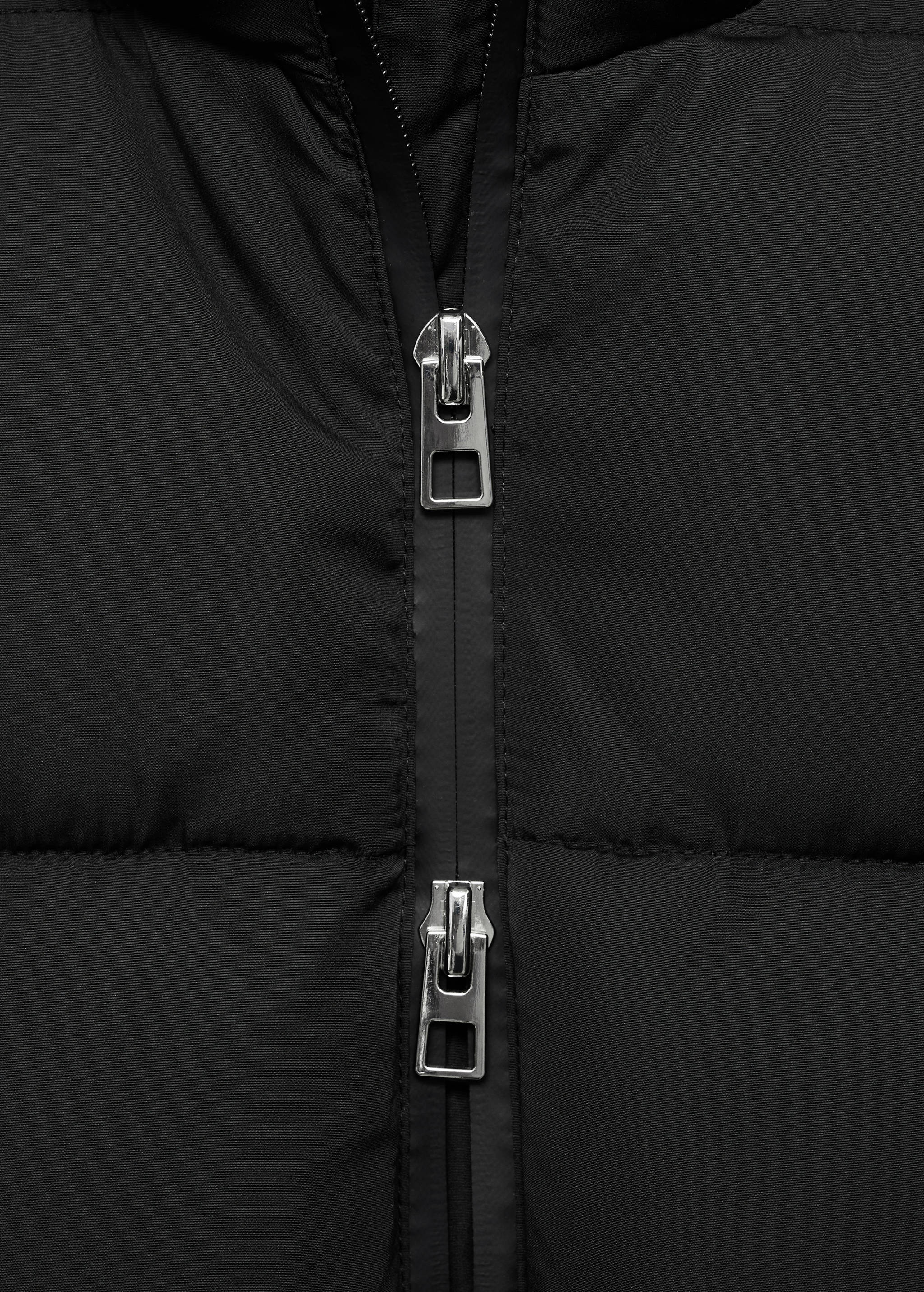 Anorak midi acolchado capucha - Detalle del artículo 8