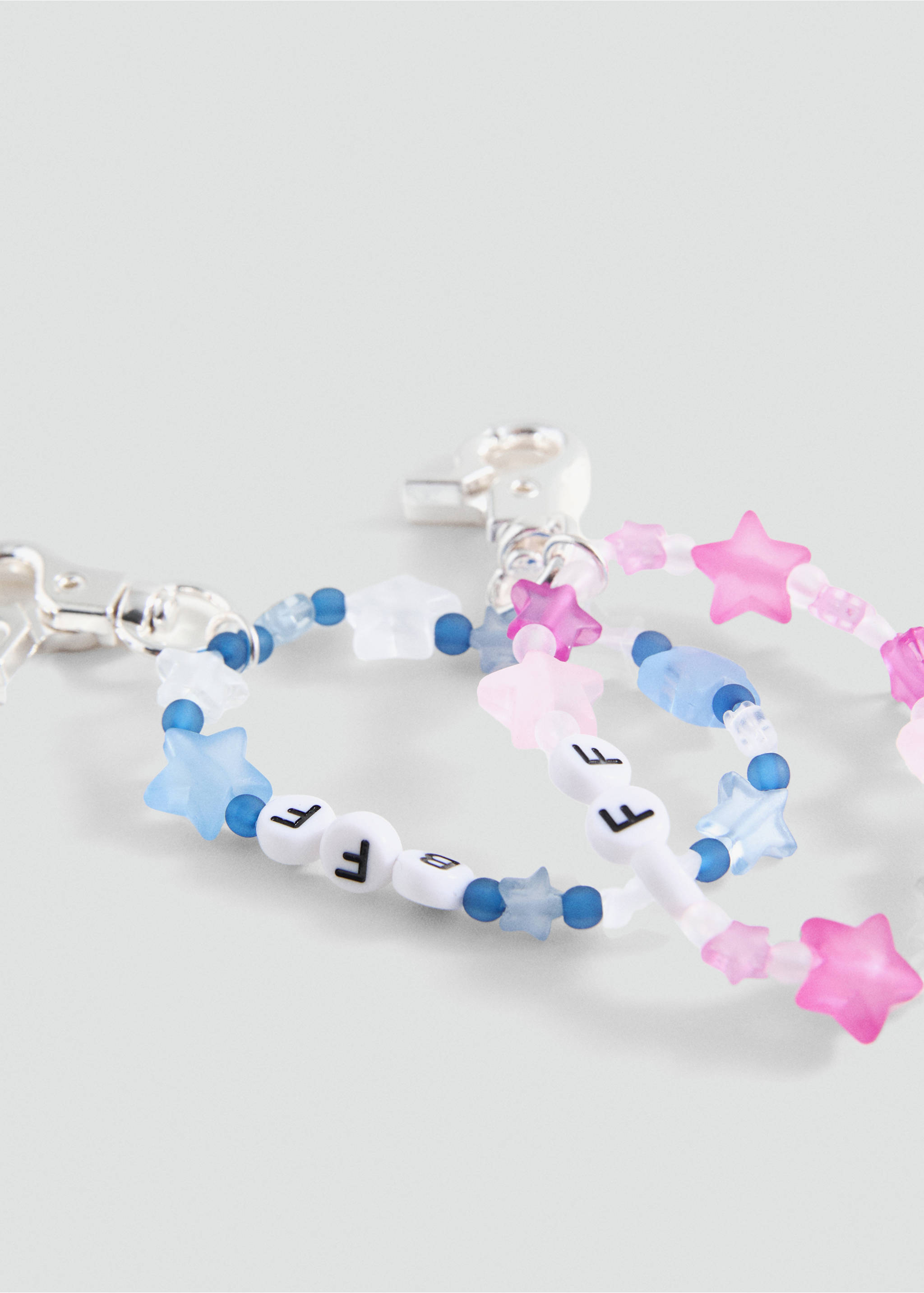 Pack 2 llaveros best friends - Plano medio, Rosa. Ref: 87050313-00.