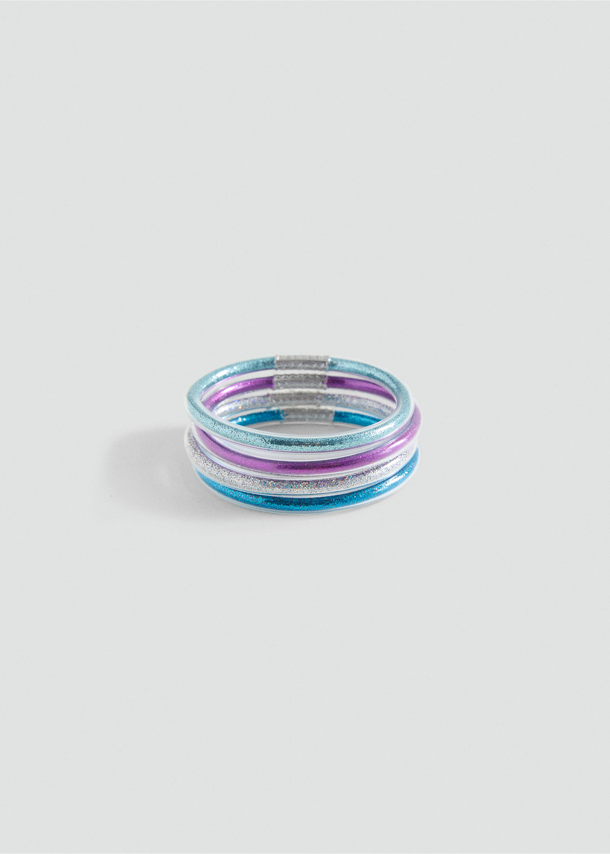 Pack of 4 bracelets - Article without model, Blue. Ref: 87050318-00.
