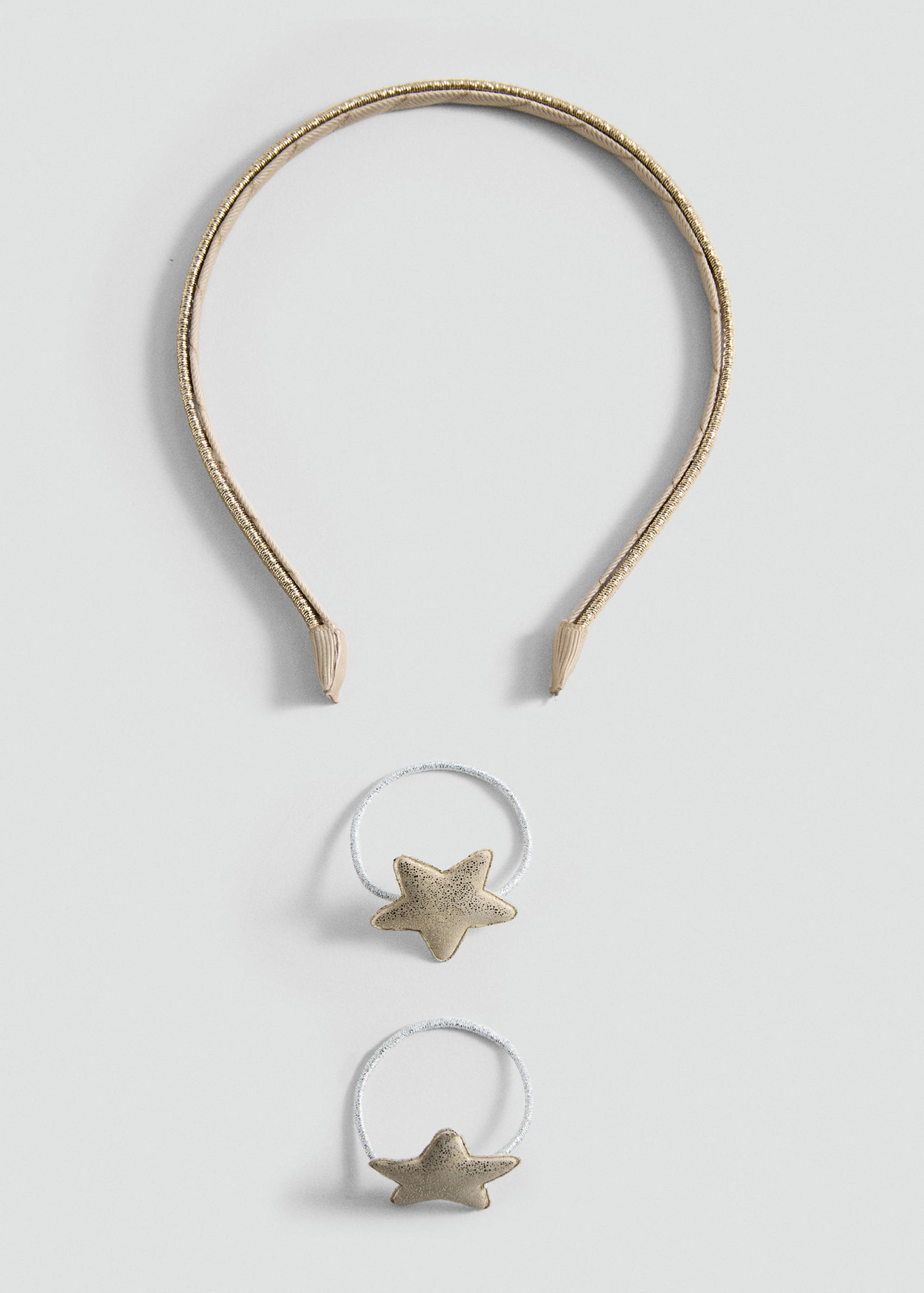 Set diadema y coletero - Artículo sin modelo