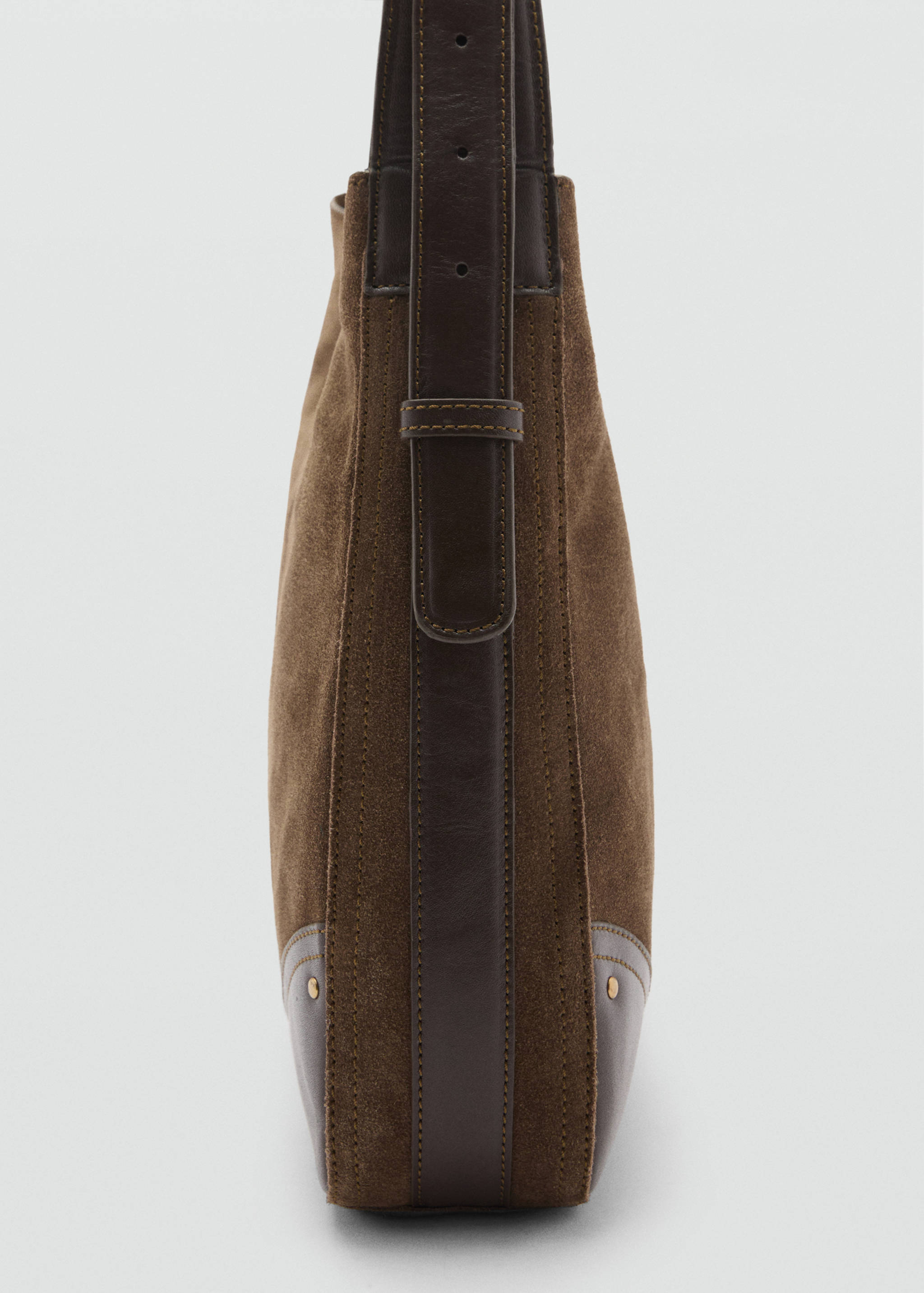 Bolso 100% piel serraje hebilla - Detalle del artículo 1