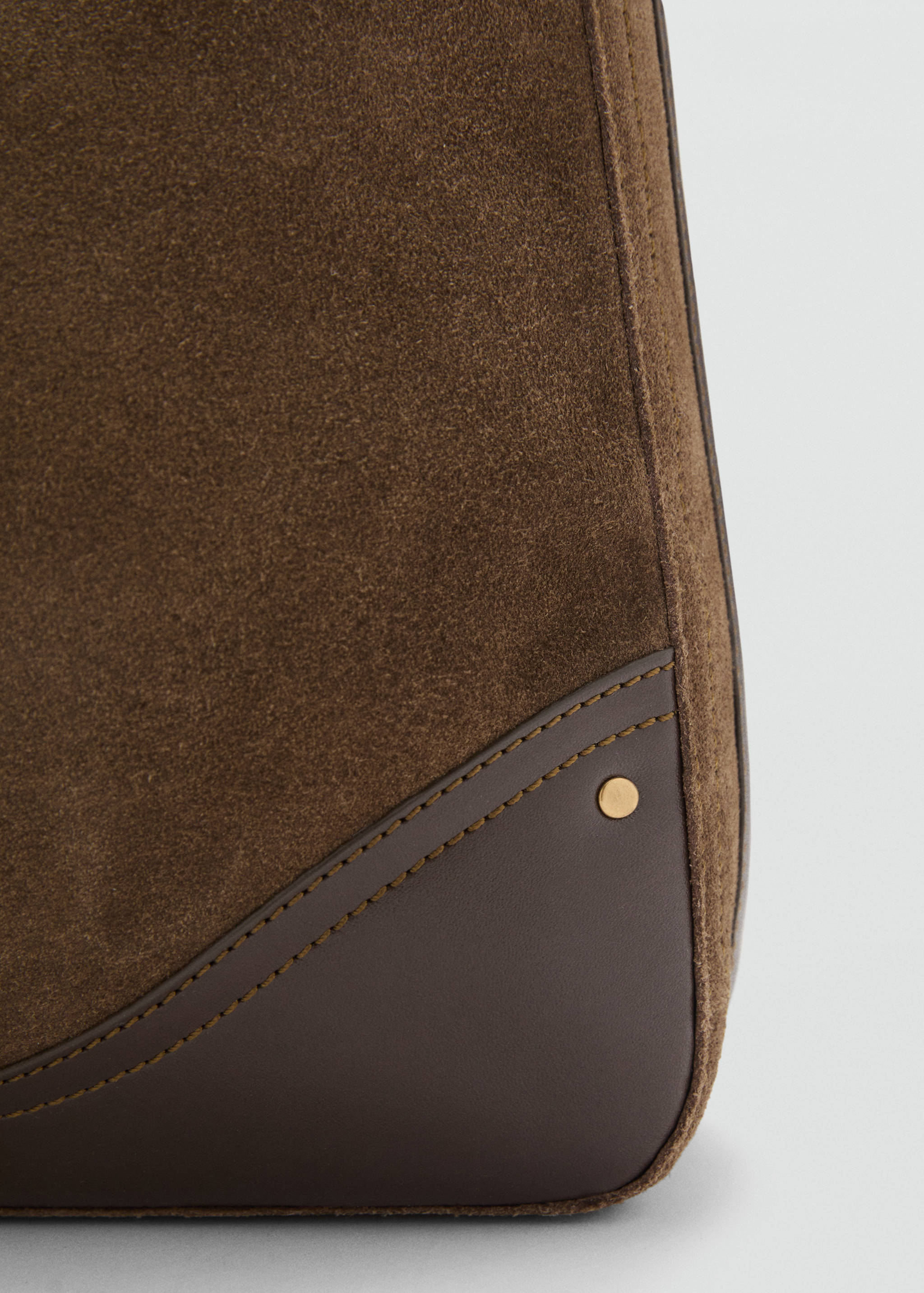 Bolso 100% piel serraje hebilla - Detalle del artículo 2