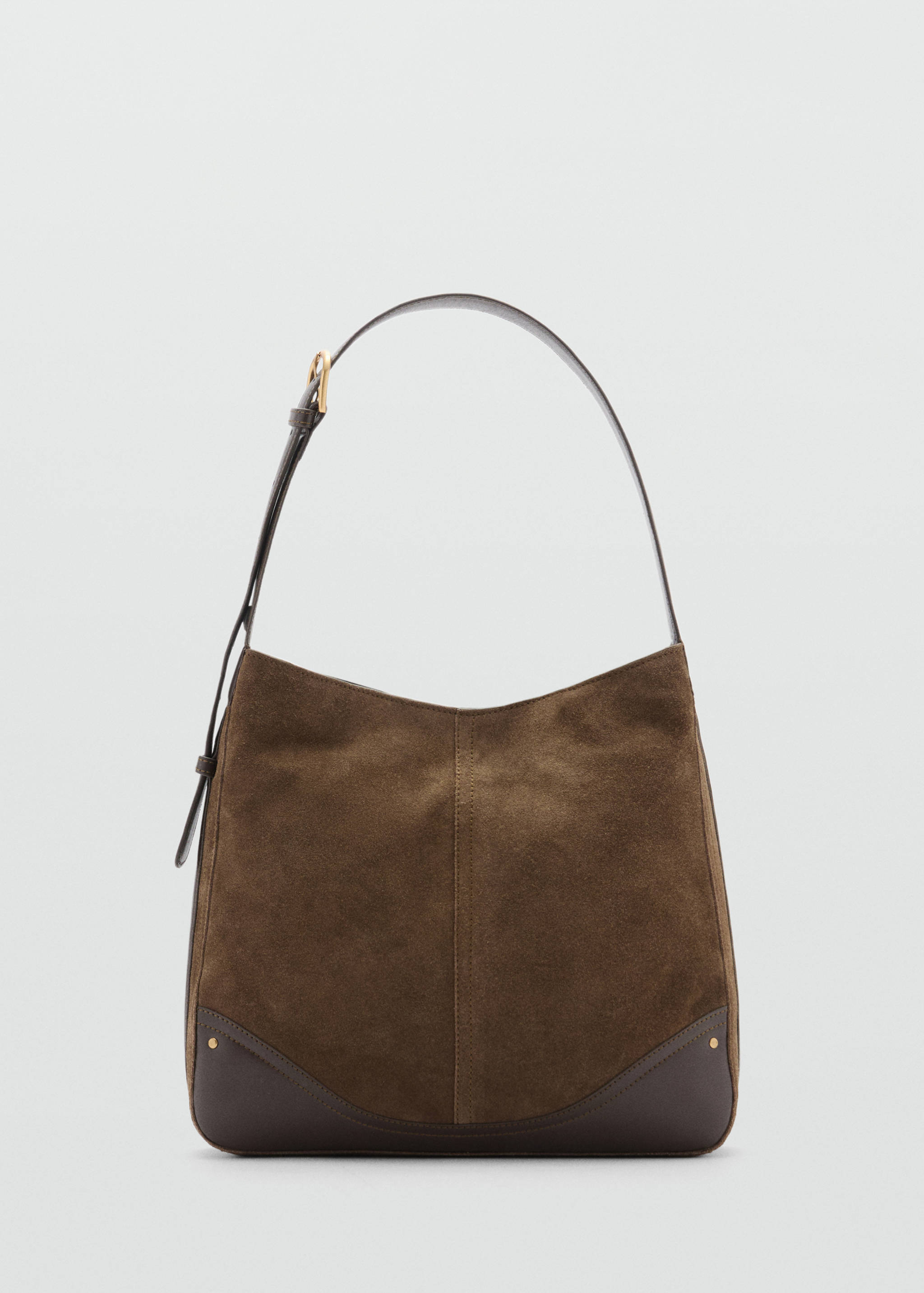 Bolso 100% piel serraje hebilla - Artículo sin modelo