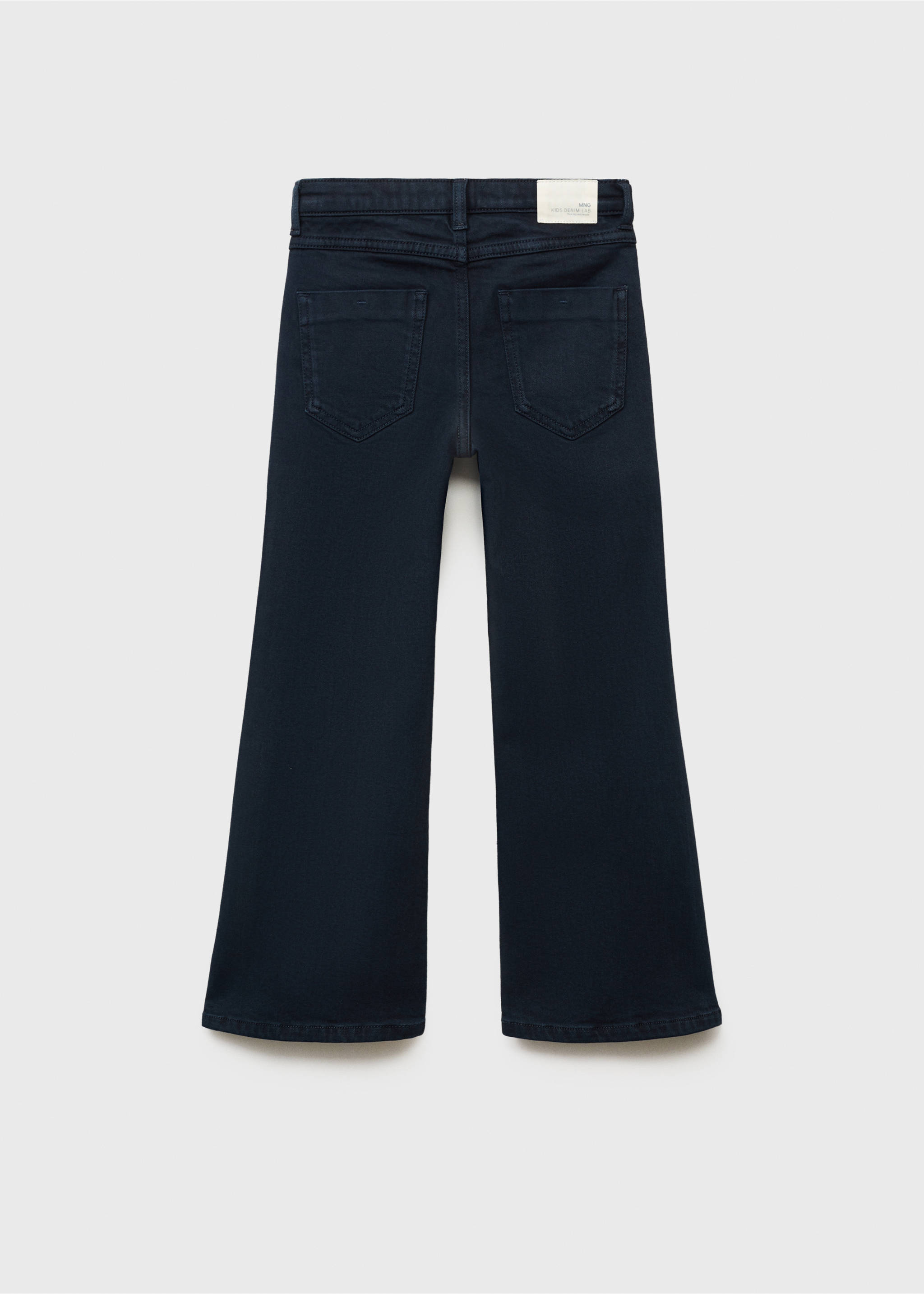 Jean flare poches - Verso de l’article, Bleu marine foncé. Ref: 87050422-00.