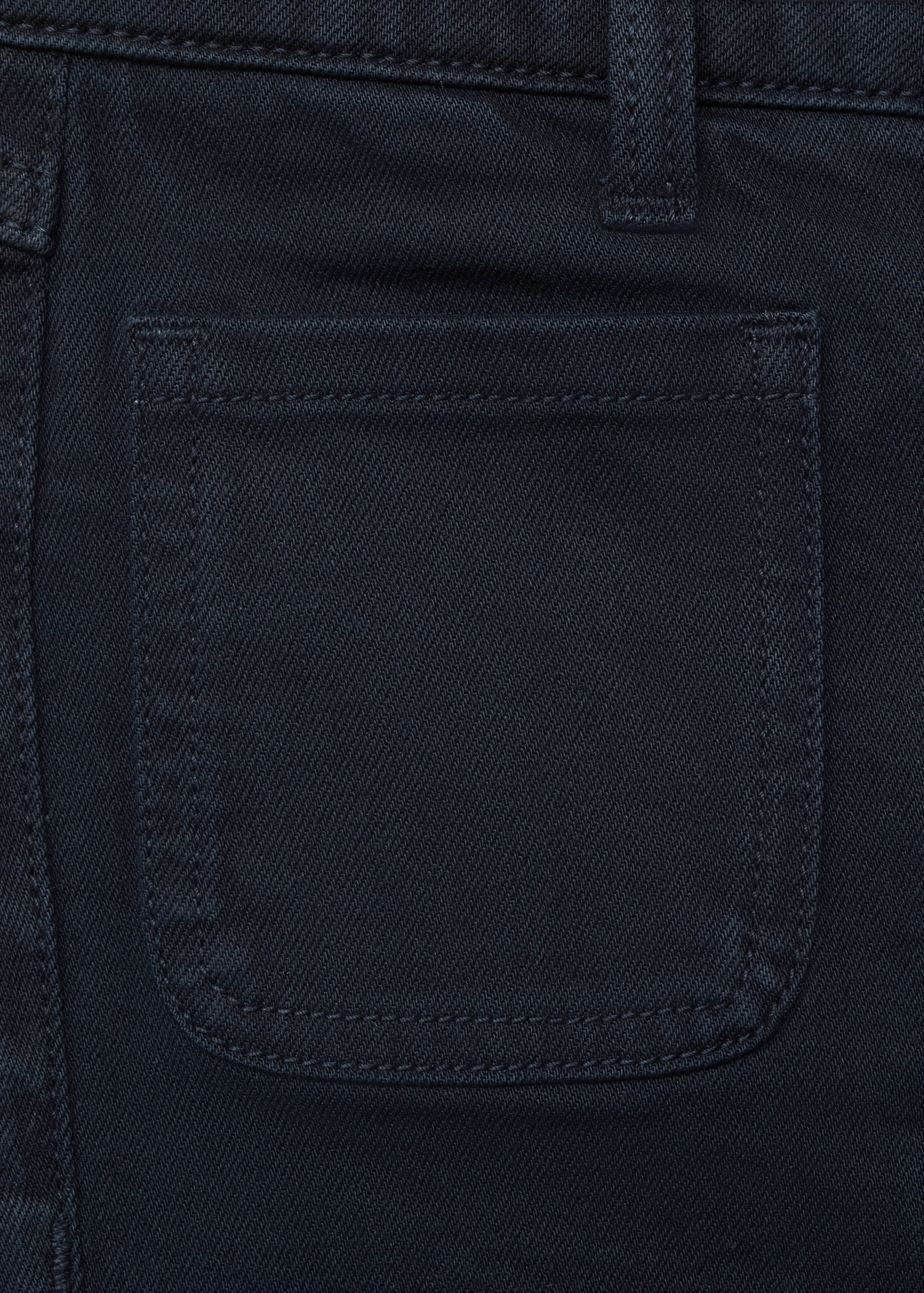 Flared jeans with pocket - Details of the article 8