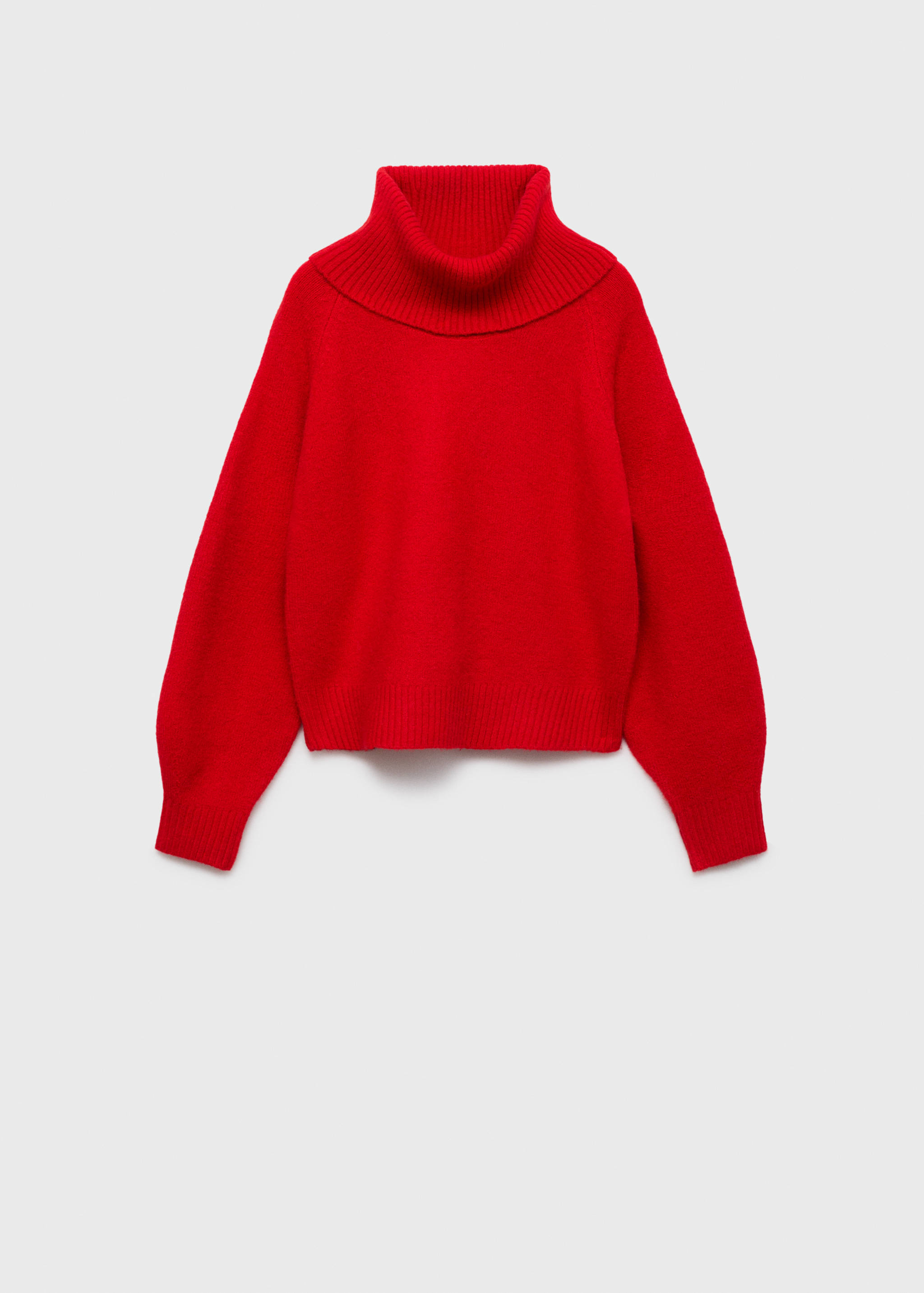 Turtleneck knitted sweater - Article without model